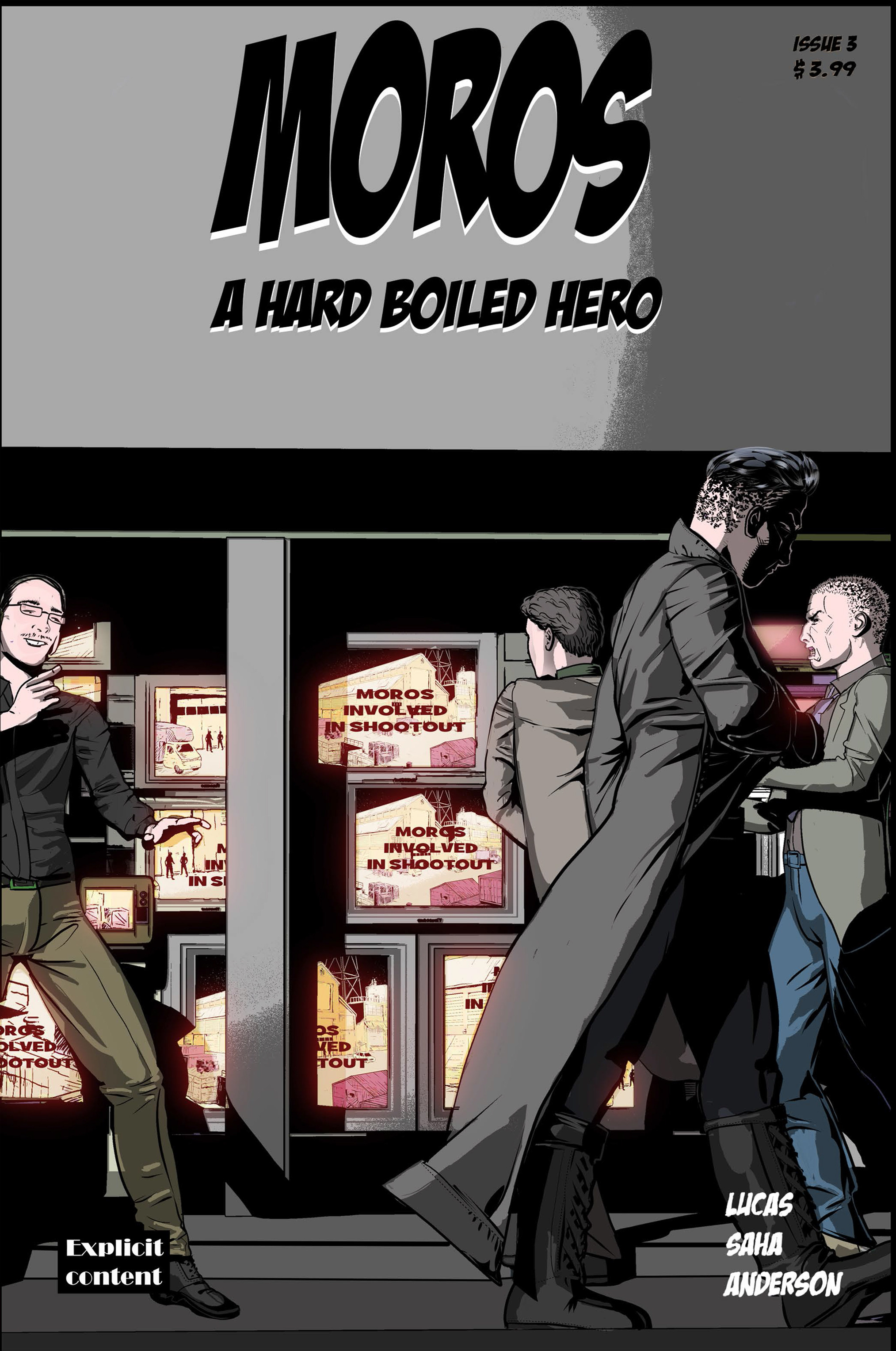 Read online Moros: A Hard Boiled Hero comic -  Issue #3 - 1