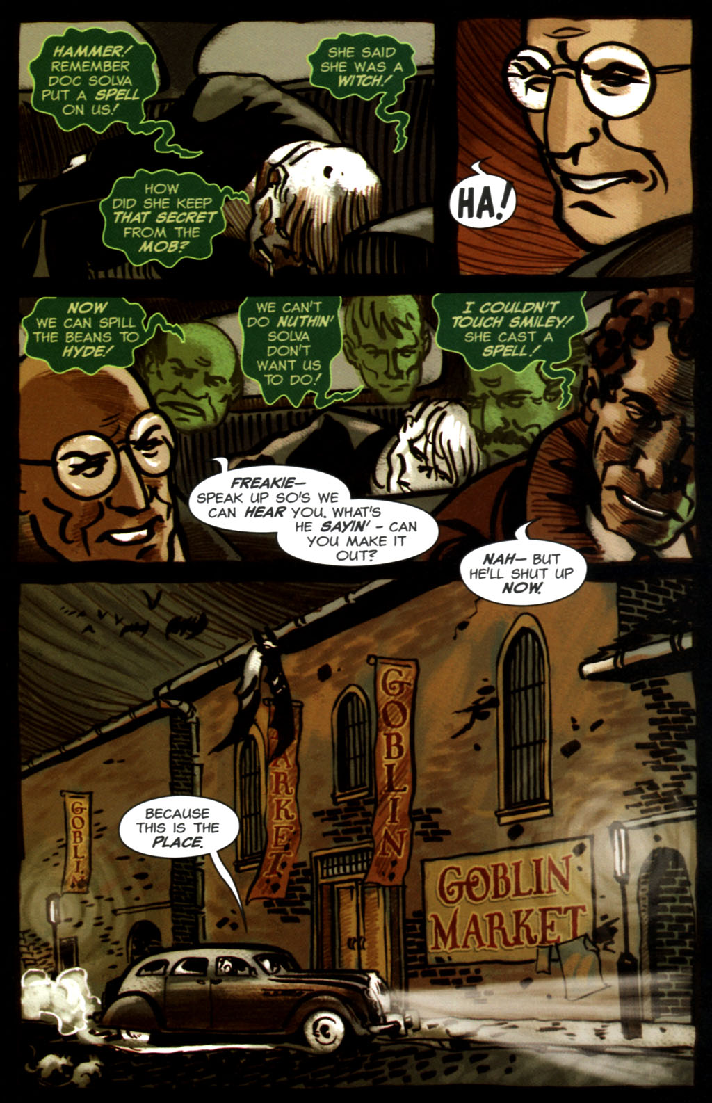 Read online Frankenstein Mobster comic -  Issue #3 - 20