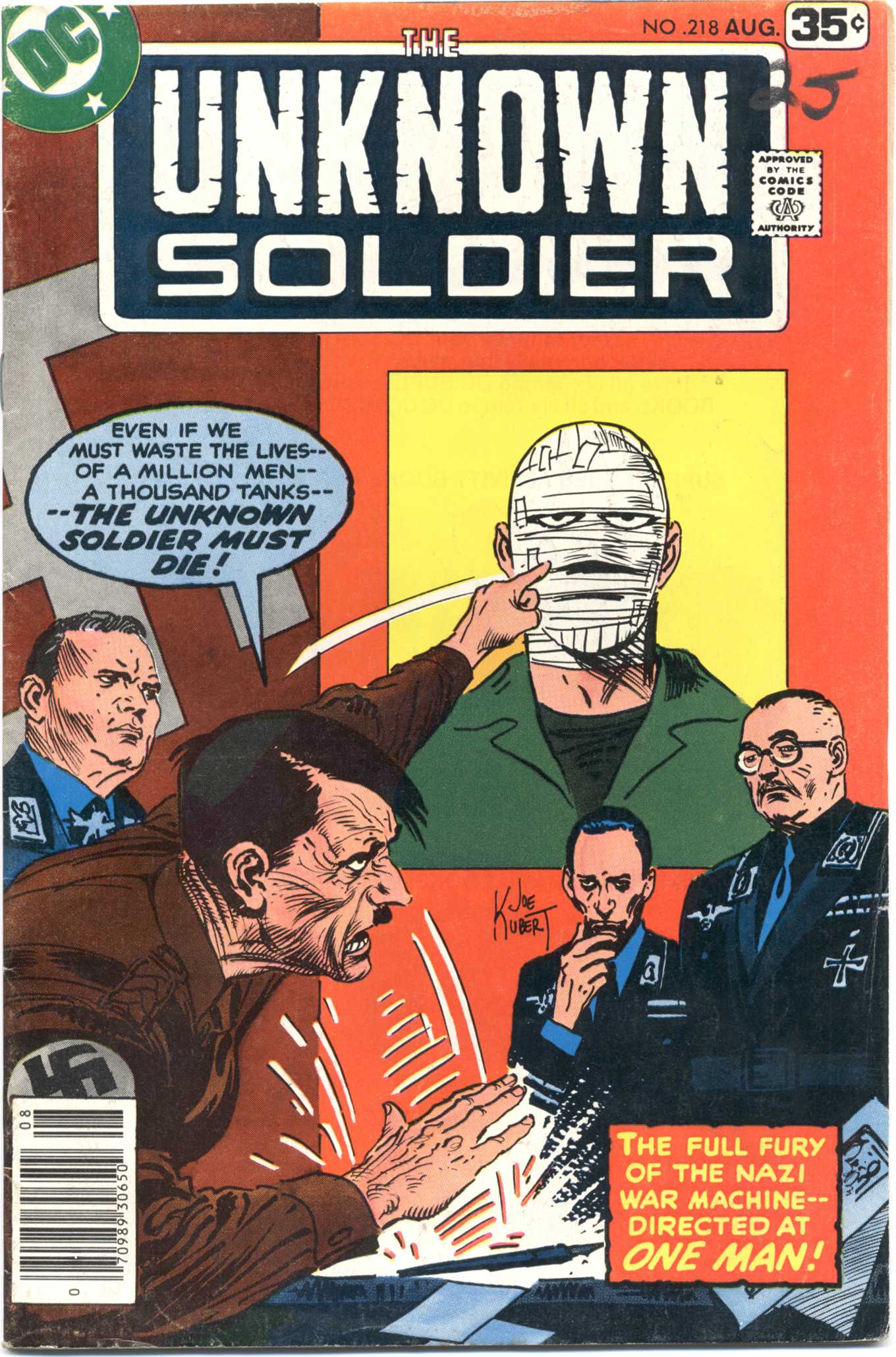 Read online Unknown Soldier (1977) comic -  Issue #218 - 1