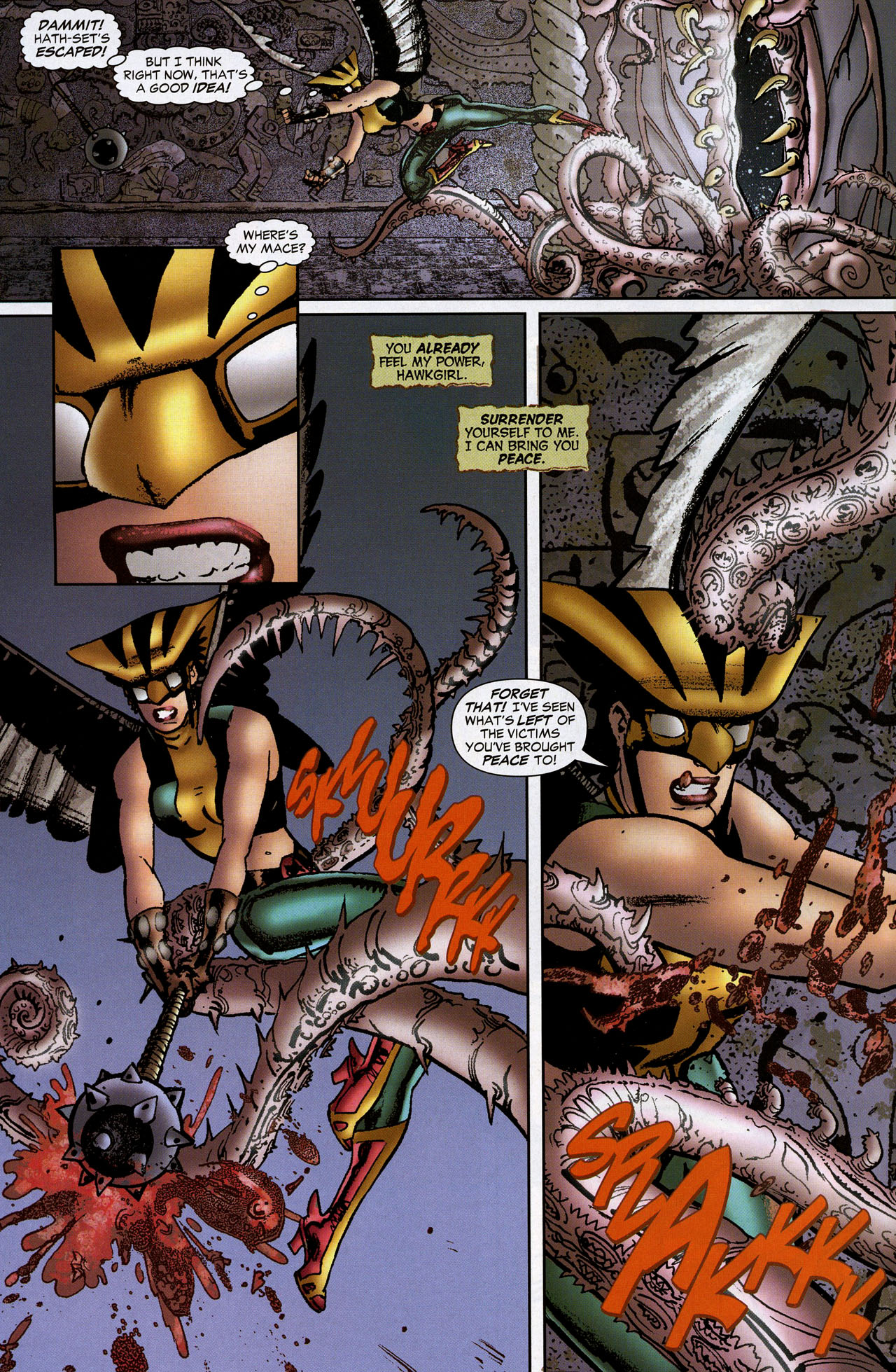 Read online Hawkgirl comic -  Issue #56 - 16