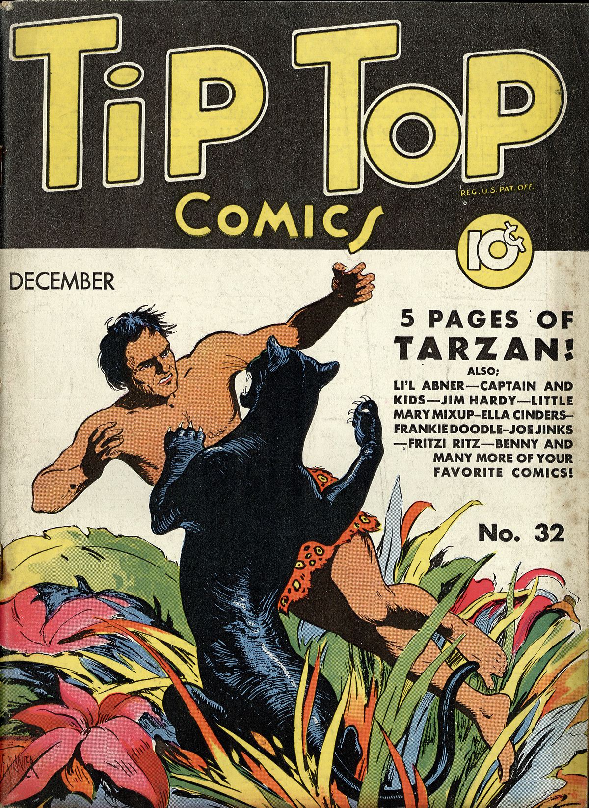 Read online Tip Top Comics comic -  Issue #32 - 1