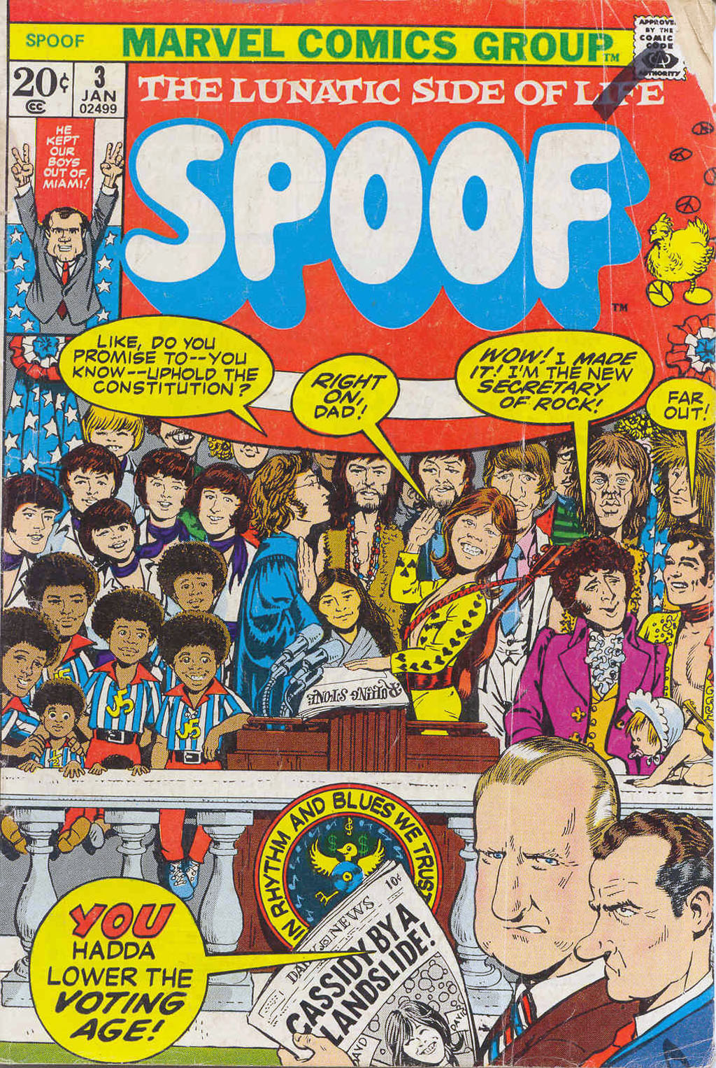 Read online Spoof comic -  Issue #3 - 1