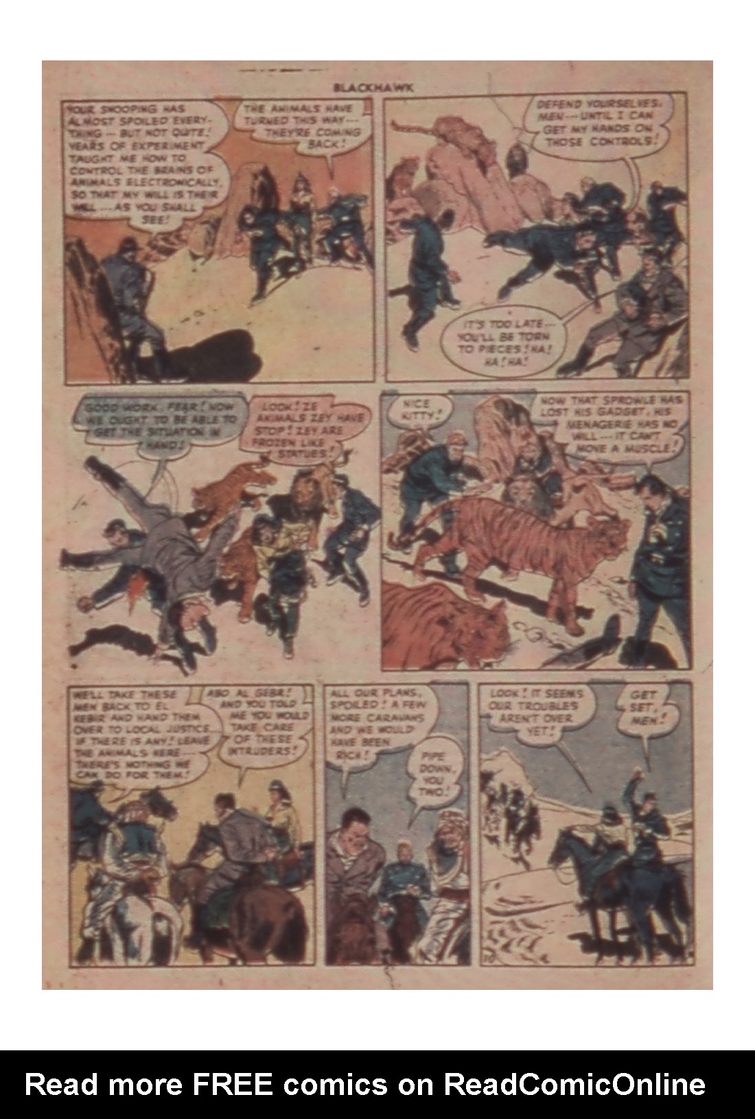 Read online Blackhawk (1957) comic -  Issue #19 - 24