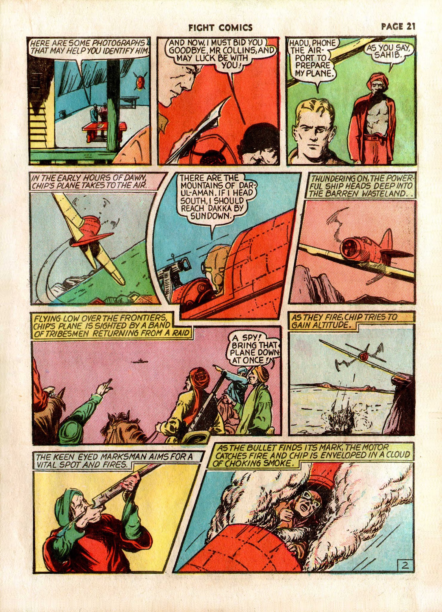 Read online Fight Comics comic -  Issue #7 - 24