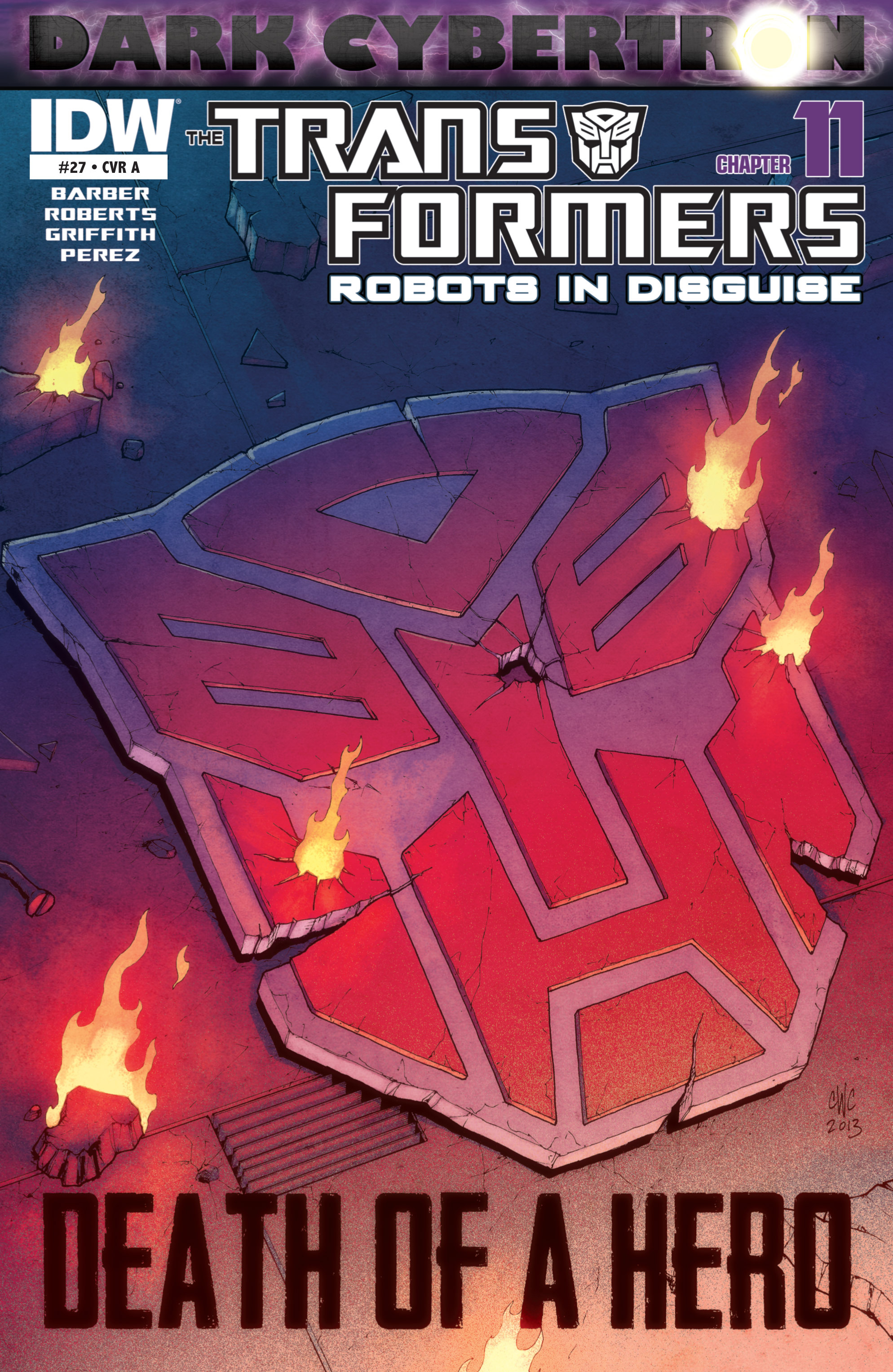 Read online Transformers: Robots In Disguise (2012) comic -  Issue #27 - 1