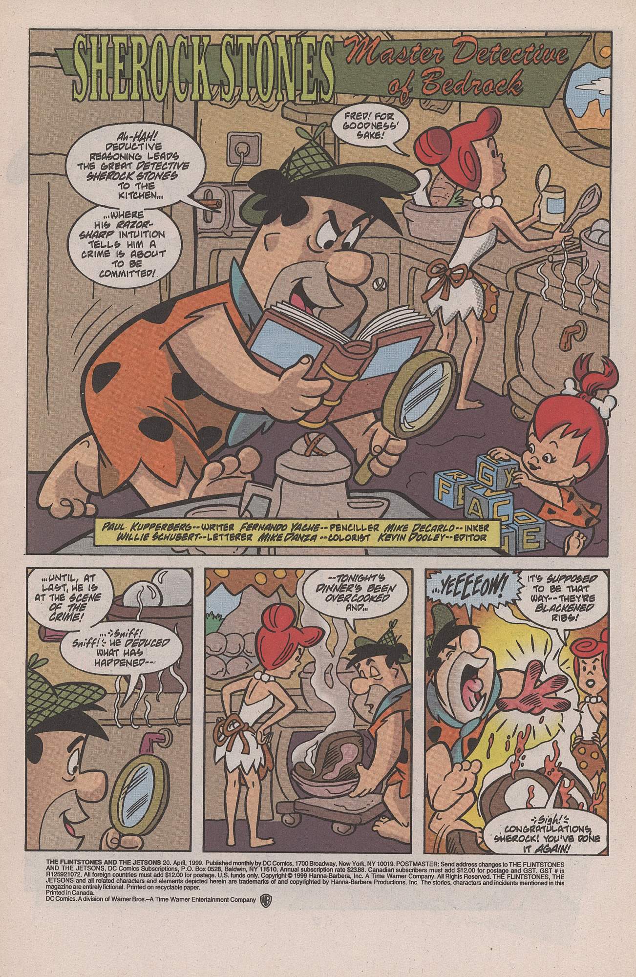 Read online The Flintstones and the Jetsons comic -  Issue #20 - 3
