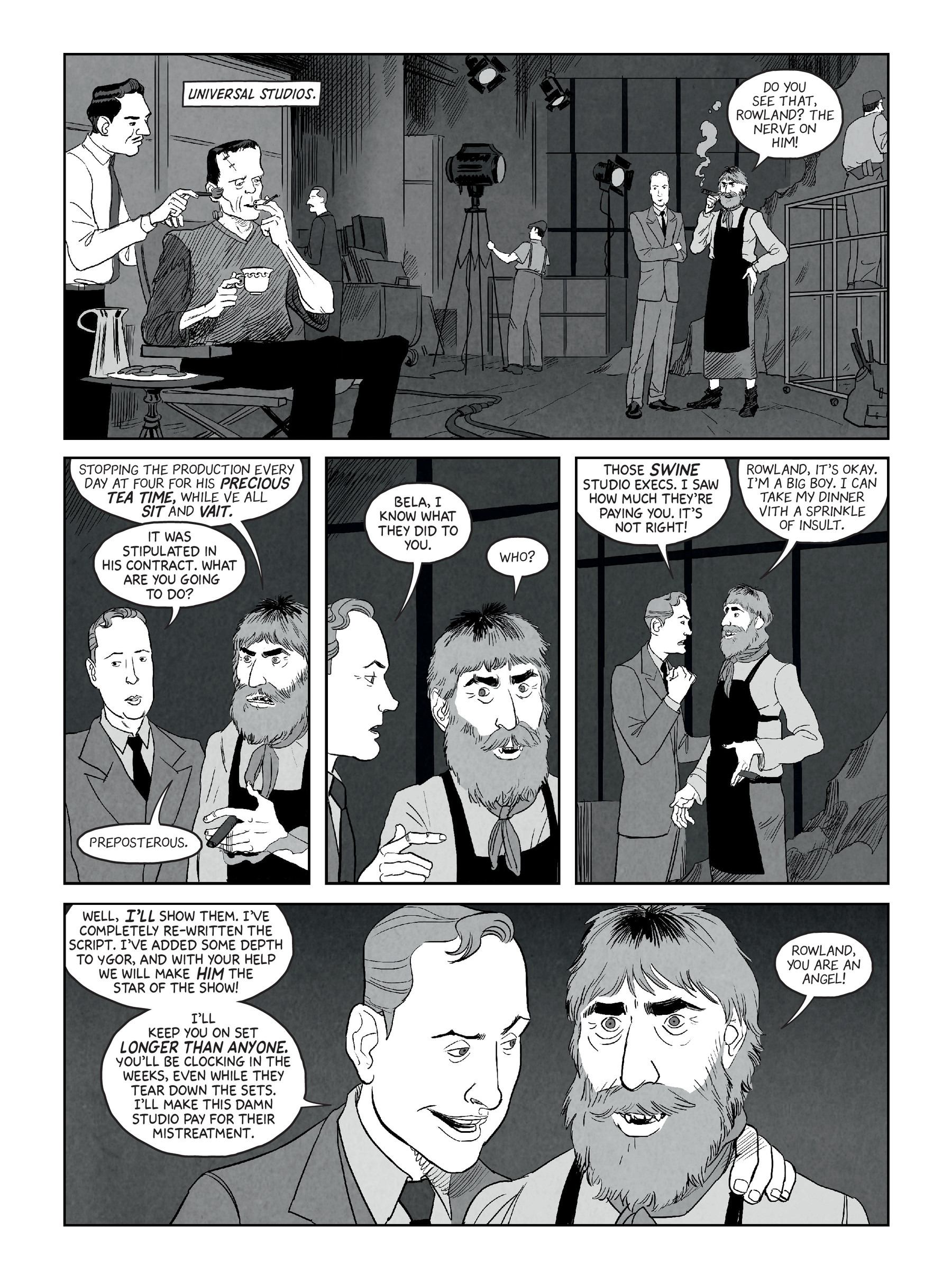 Read online Lugosi: The Rise & Fall of Hollywood's Dracula comic -  Issue # TPB (Part 2) - 7