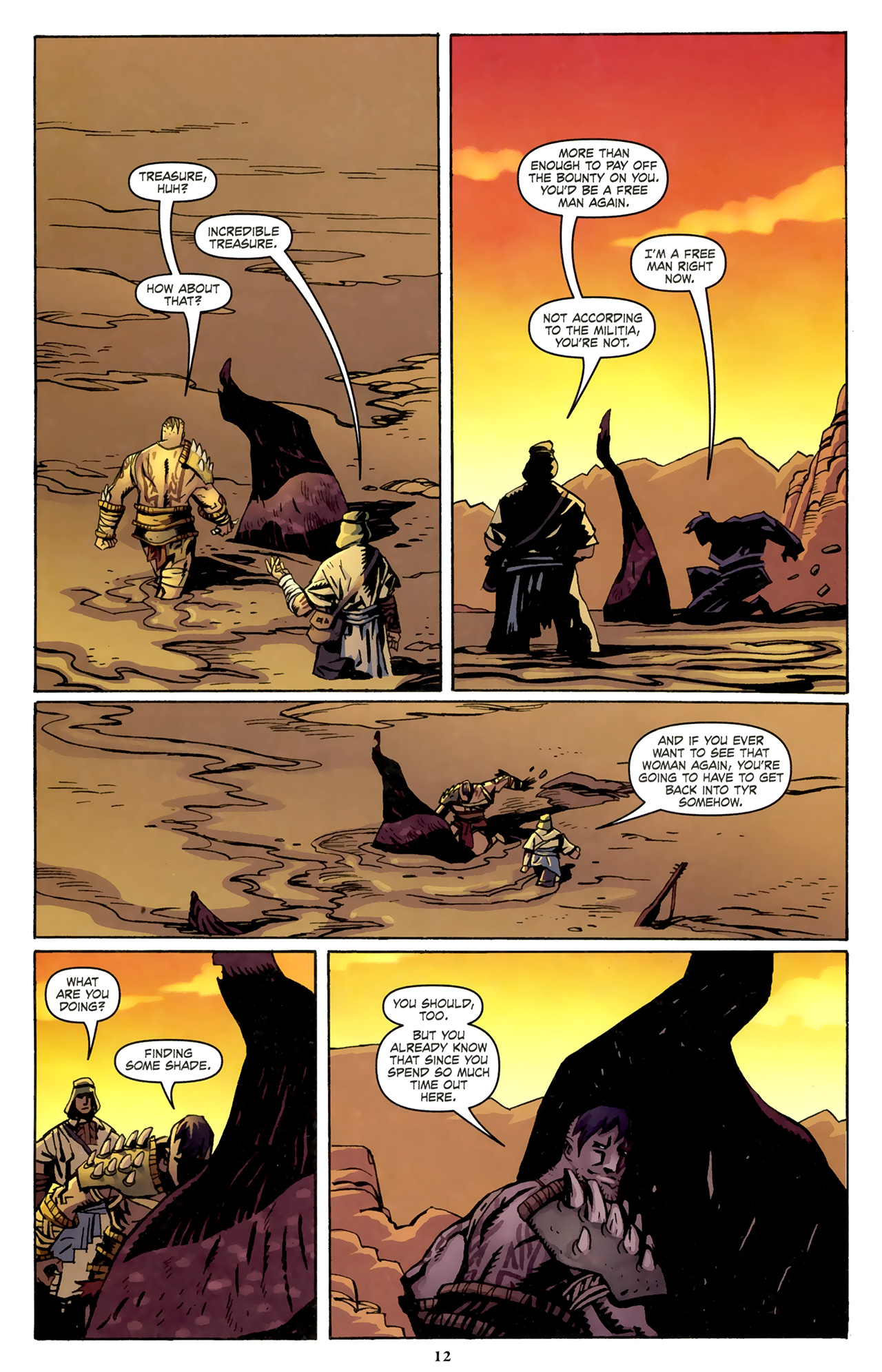 Read online Dark Sun comic -  Issue #1 - 14