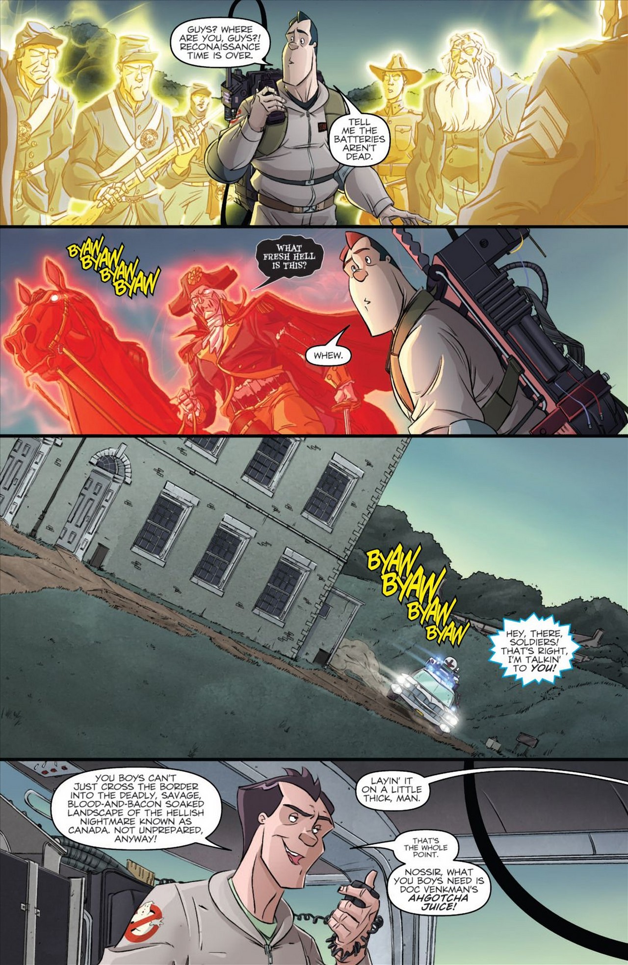 Read online Ghostbusters (2011) comic -  Issue #9 - 18