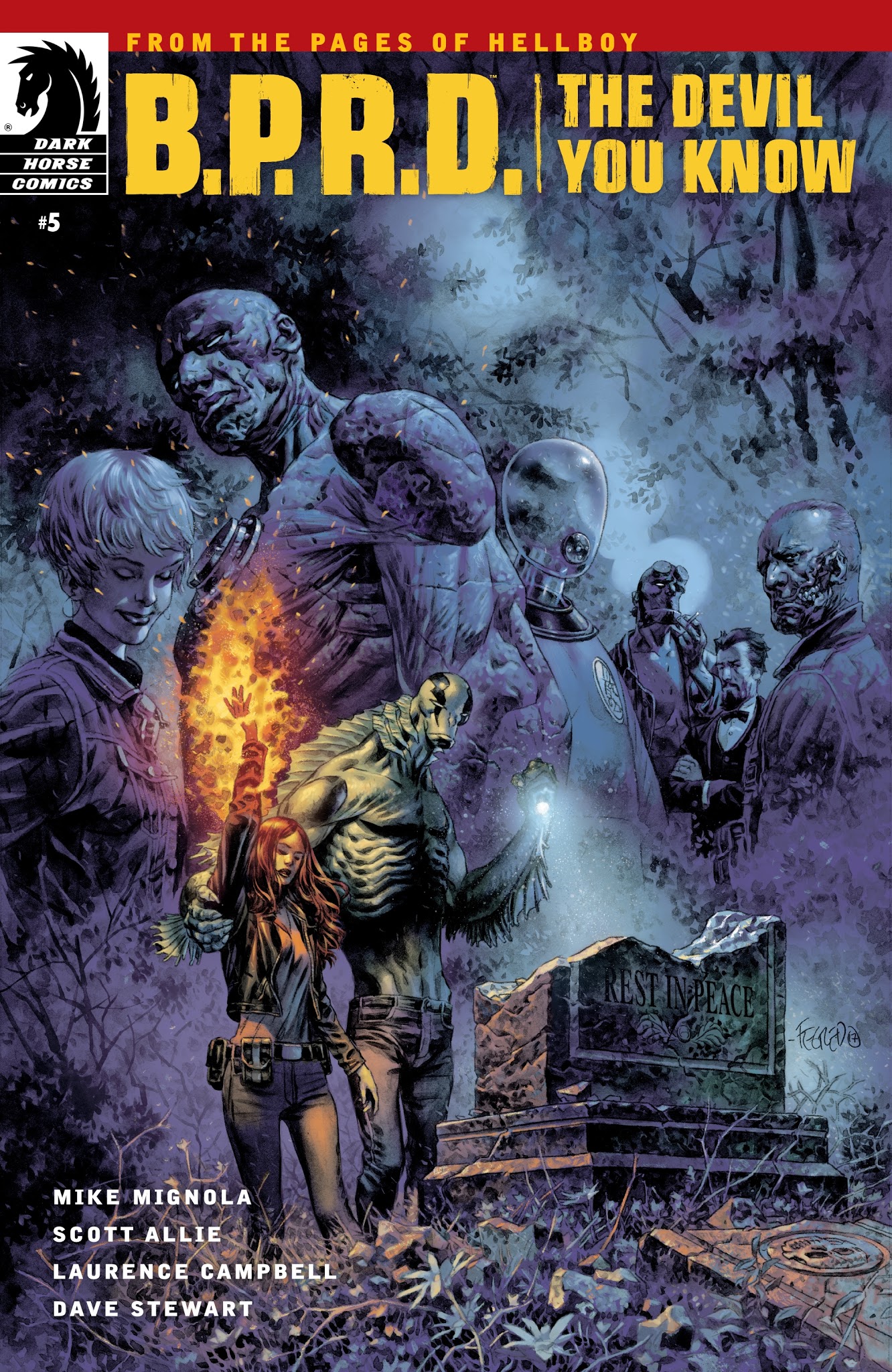 Read online B.P.R.D. The Devil You Know comic -  Issue #5 - 1