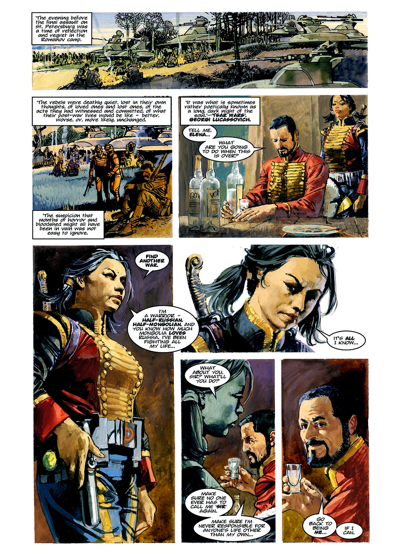 Read online Nikolai Dante comic -  Issue # TPB 5 - 62