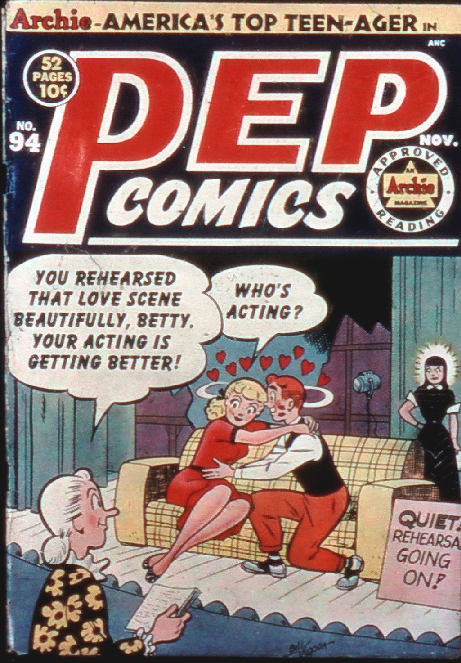 Read online Pep Comics comic -  Issue #94 - 1