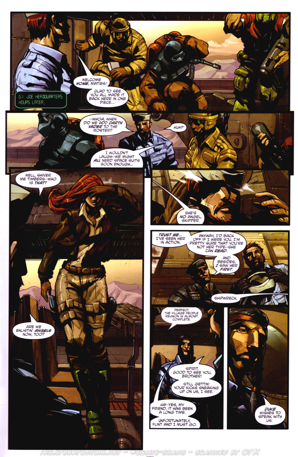 Read online Transformers/G.I. Joe: Divided Front comic -  Issue # Full - 25