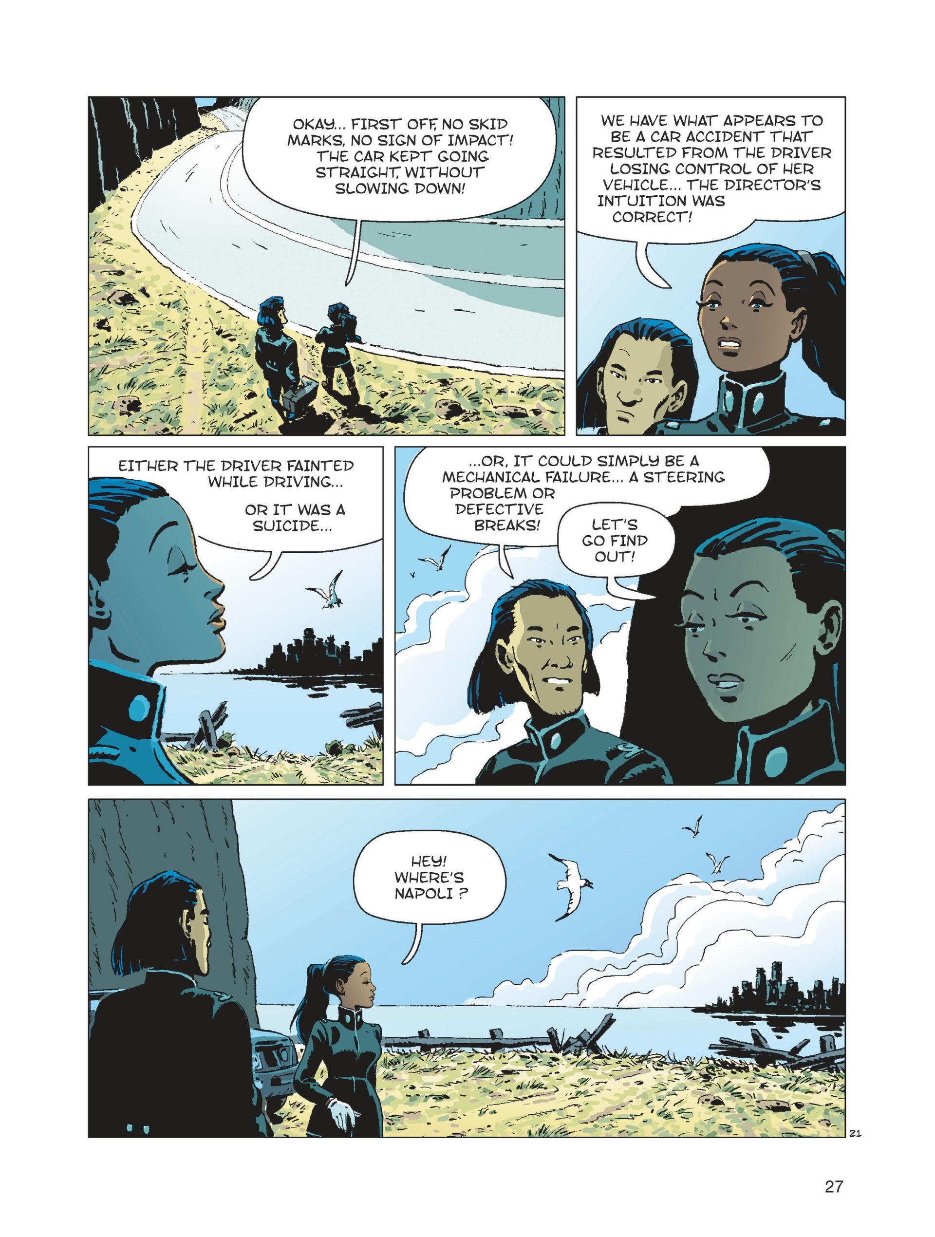 Read online Karma City comic -  Issue #1 - 27