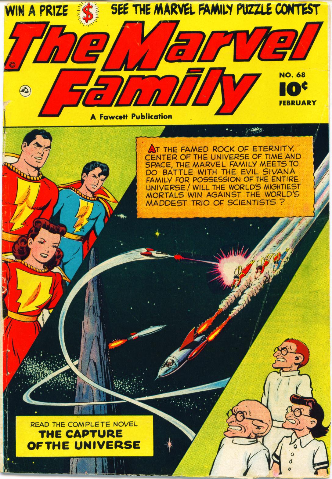 Read online The Marvel Family comic -  Issue #68 - 1
