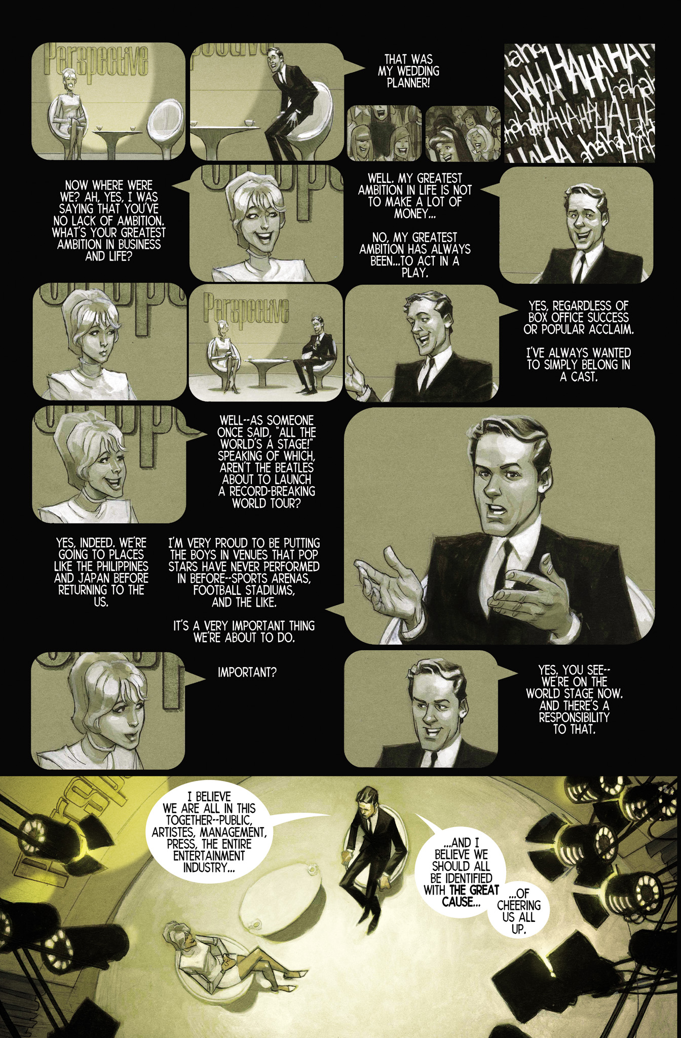 Read online The Fifth Beatle: The Brian Epstein Story comic -  Issue # TPB - 96