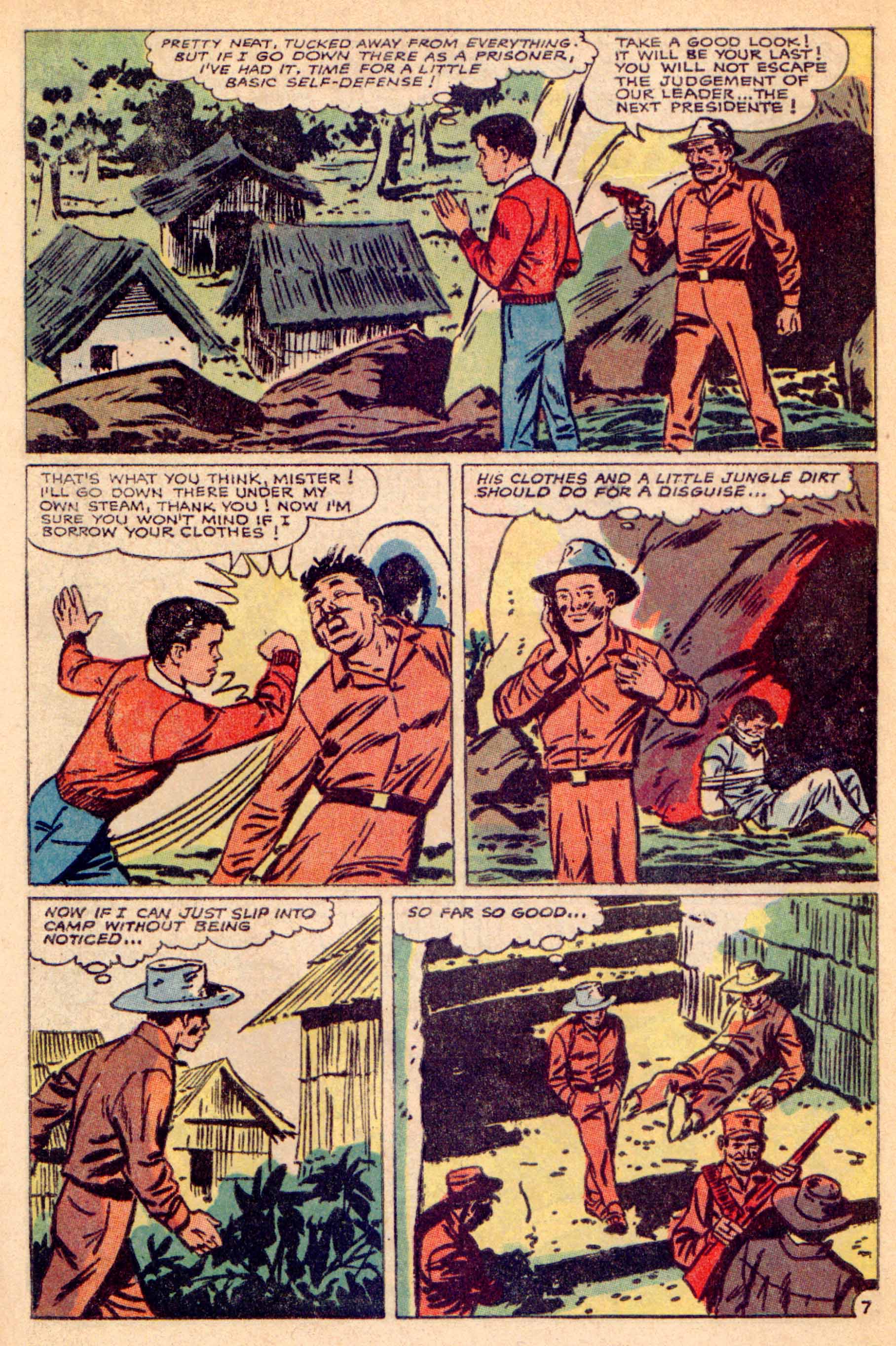 Read online Super Green Beret comic -  Issue #1 - 21