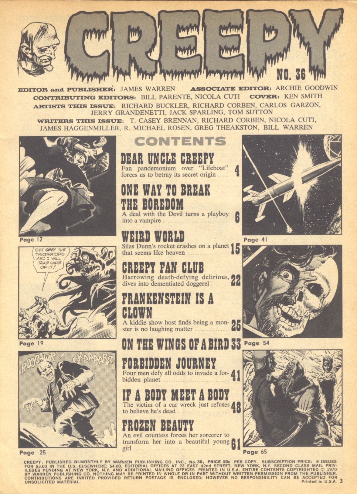 Creepy (1964) Issue #36 #36 - English 3