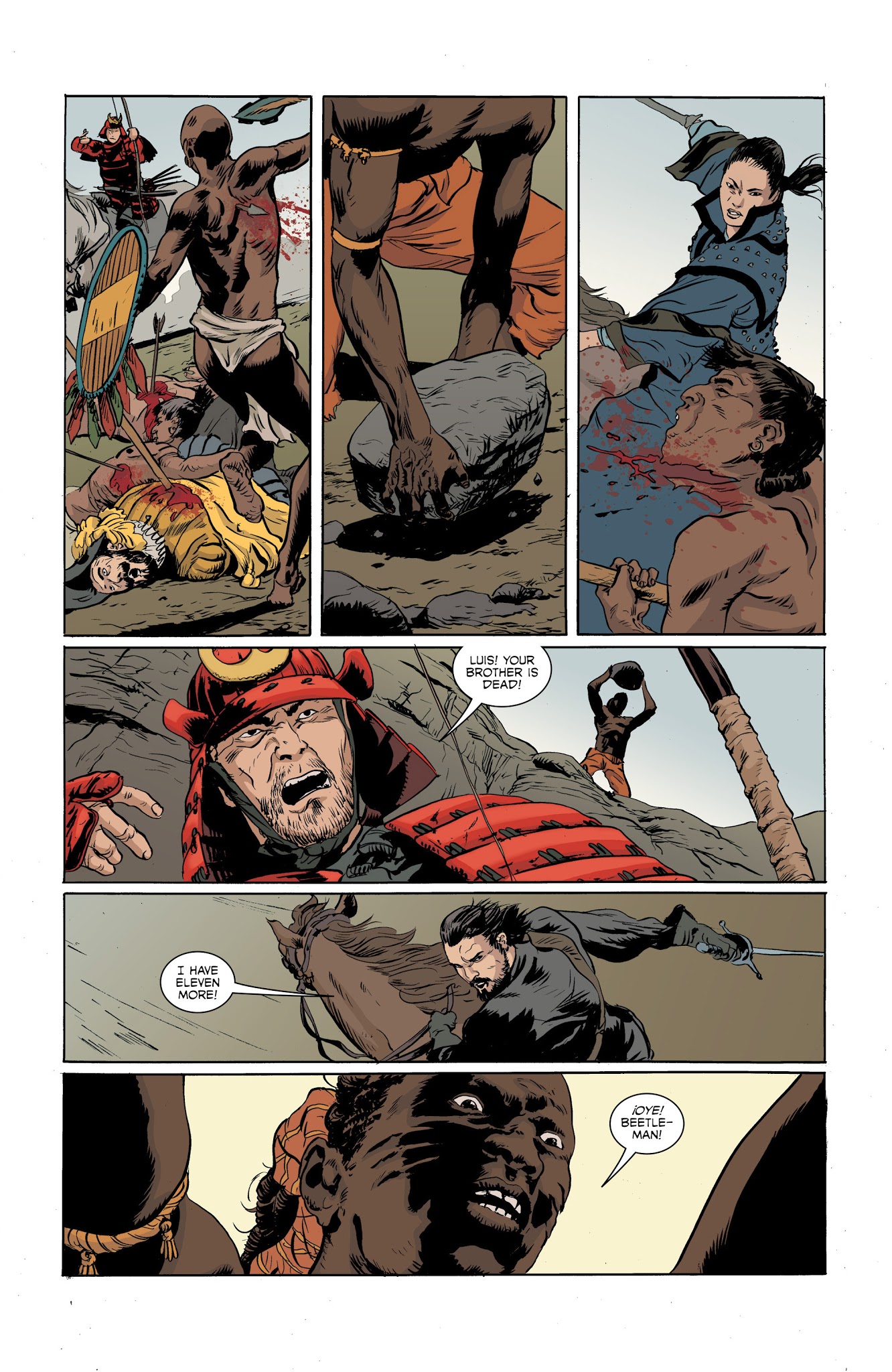 Read online Cimarronin: A Samurai in New Spain comic -  Issue # TPB - 35