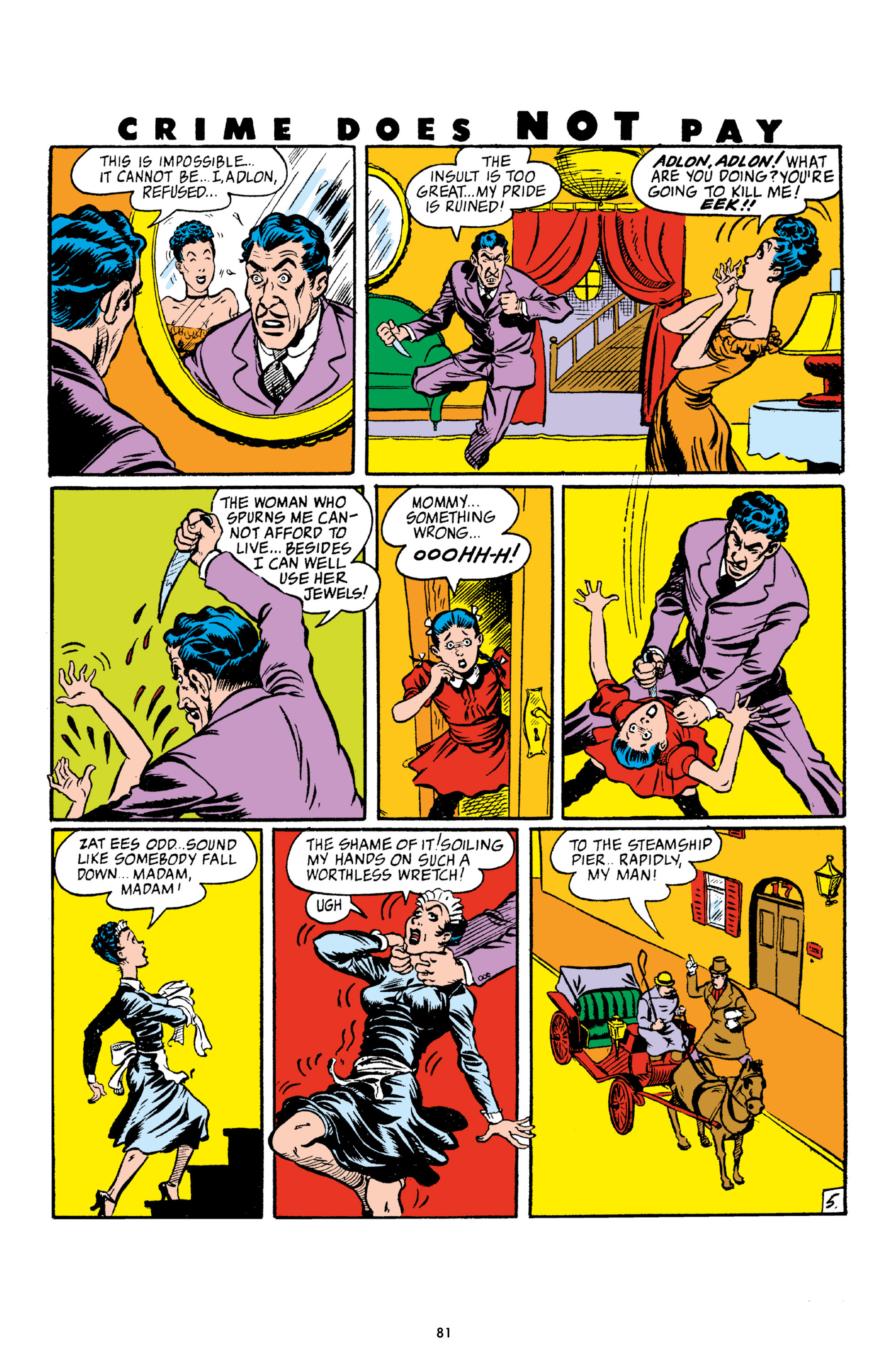 Read online Crime Does Not Pay Archives comic -  Issue # TPB 4 (Part 1) - 81