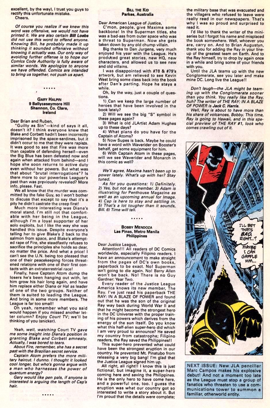 Read online Justice League America comic -  Issue #85 - 24