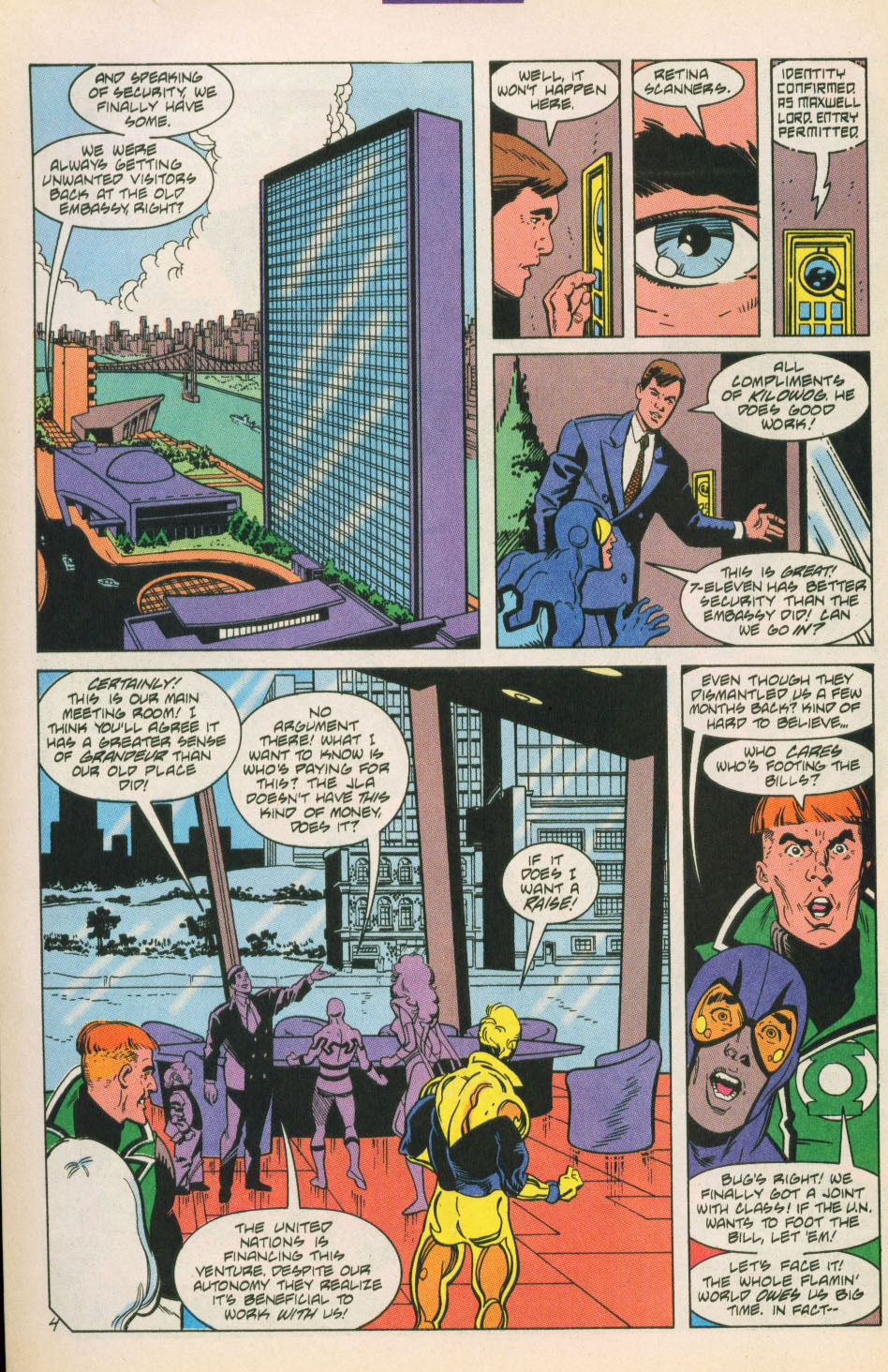 Read online Justice League America comic -  Issue #63 - 5