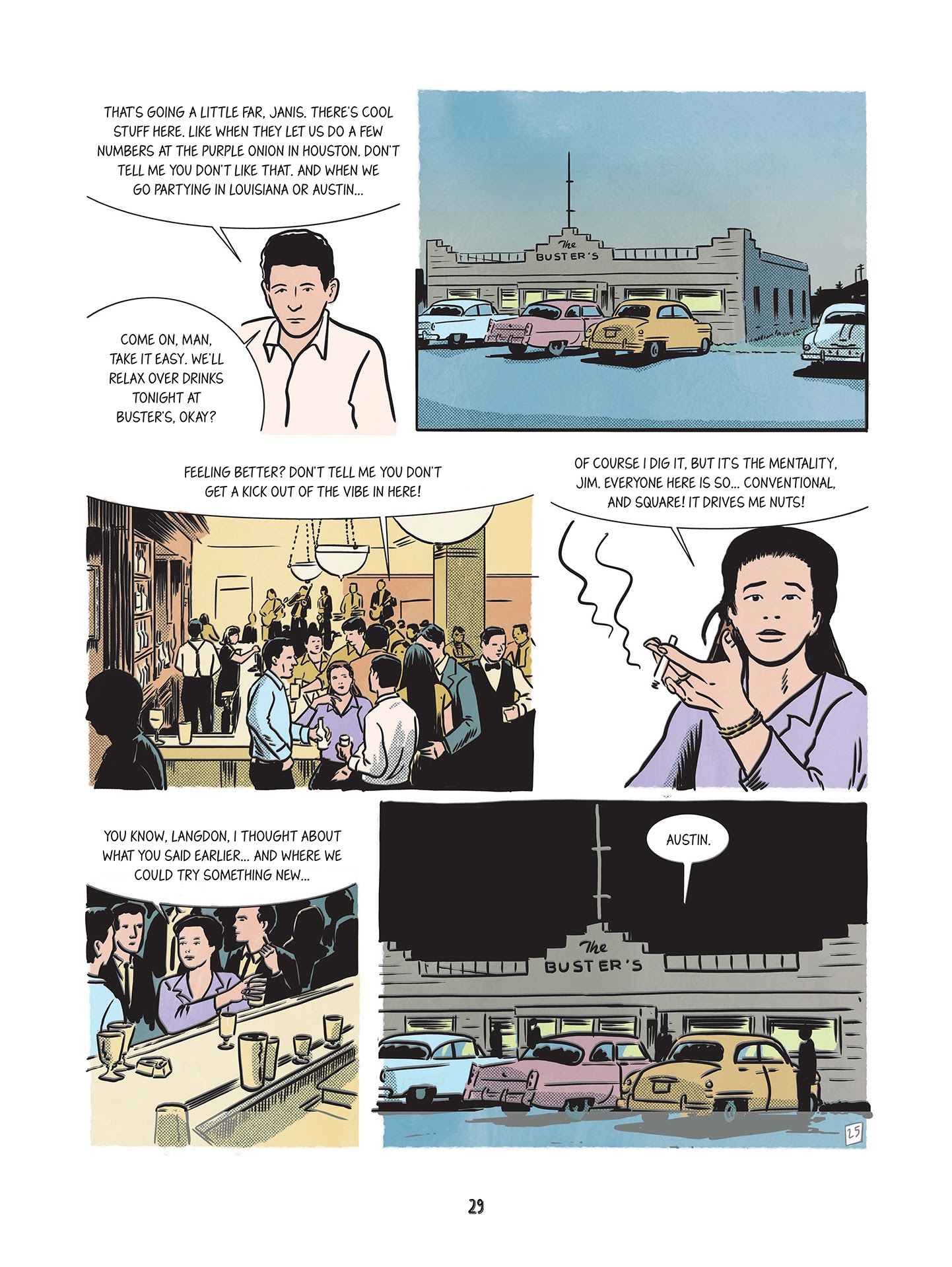 Read online Love Me Please!: The Story of Janis Joplin comic -  Issue # TPB (Part 1) - 30