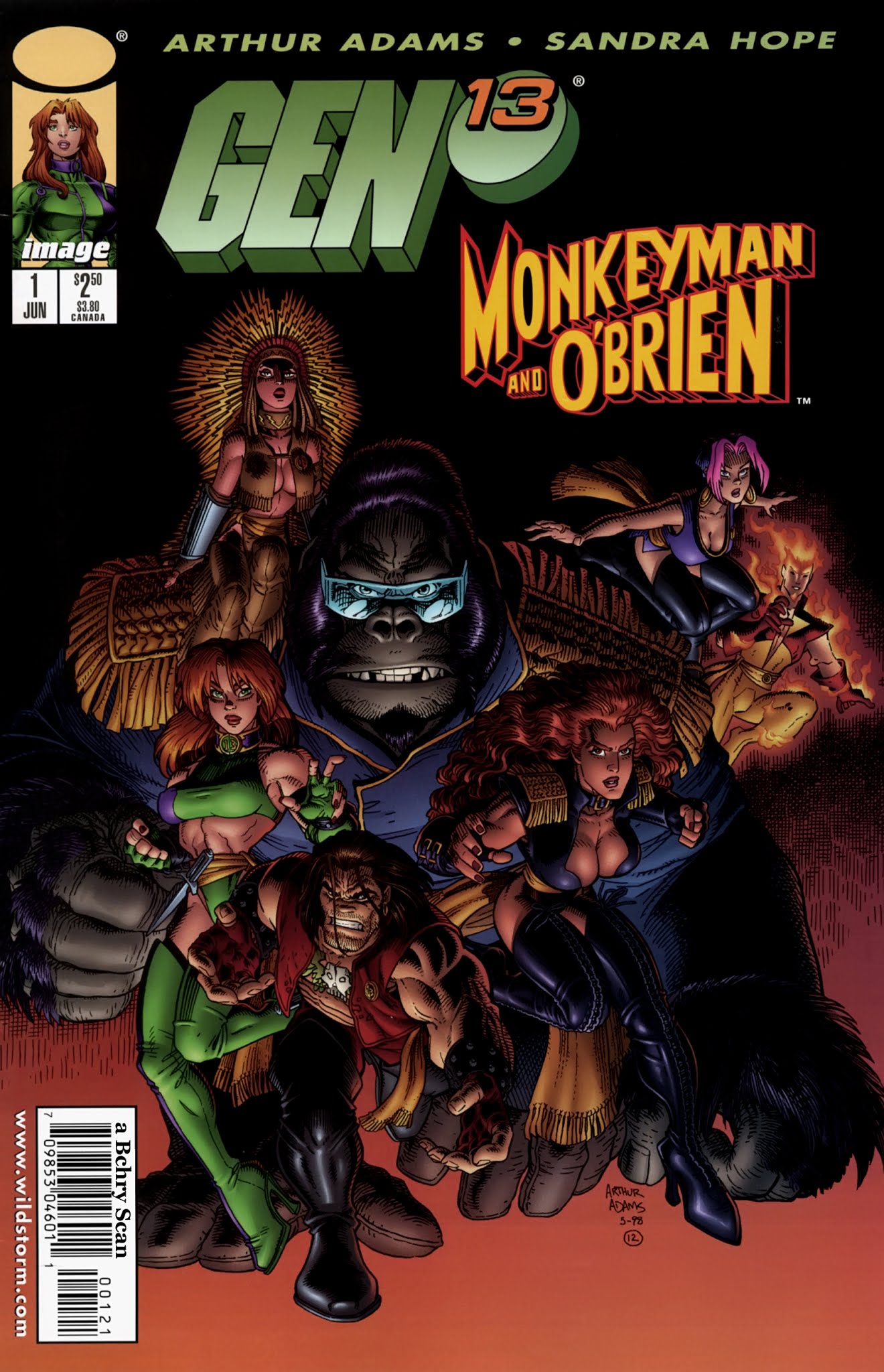 Read online Gen13/MonkeyMan and O'Brien comic -  Issue #1 - 1
