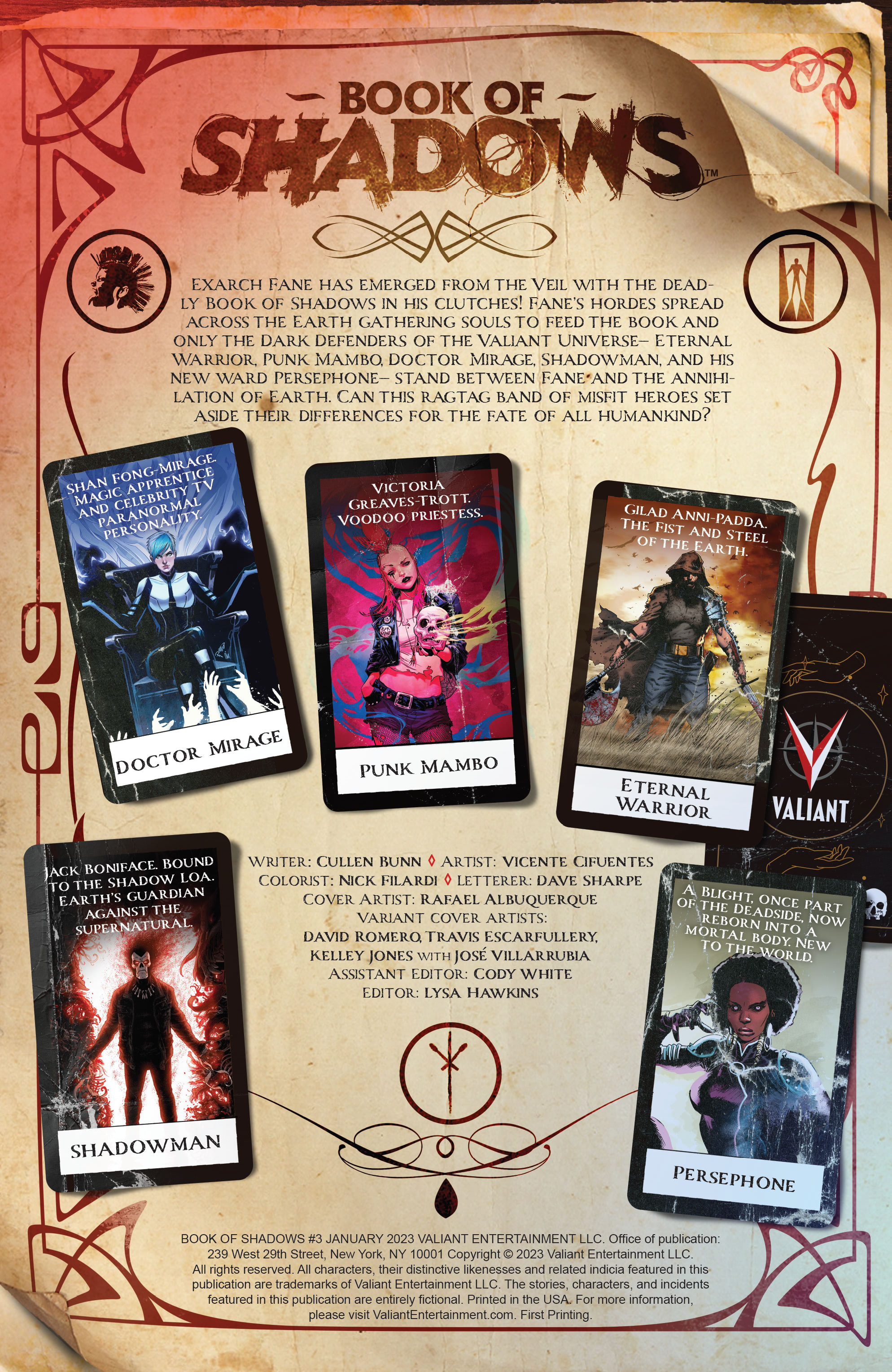 Read online Book of Shadows (2022) comic -  Issue #3 - 2