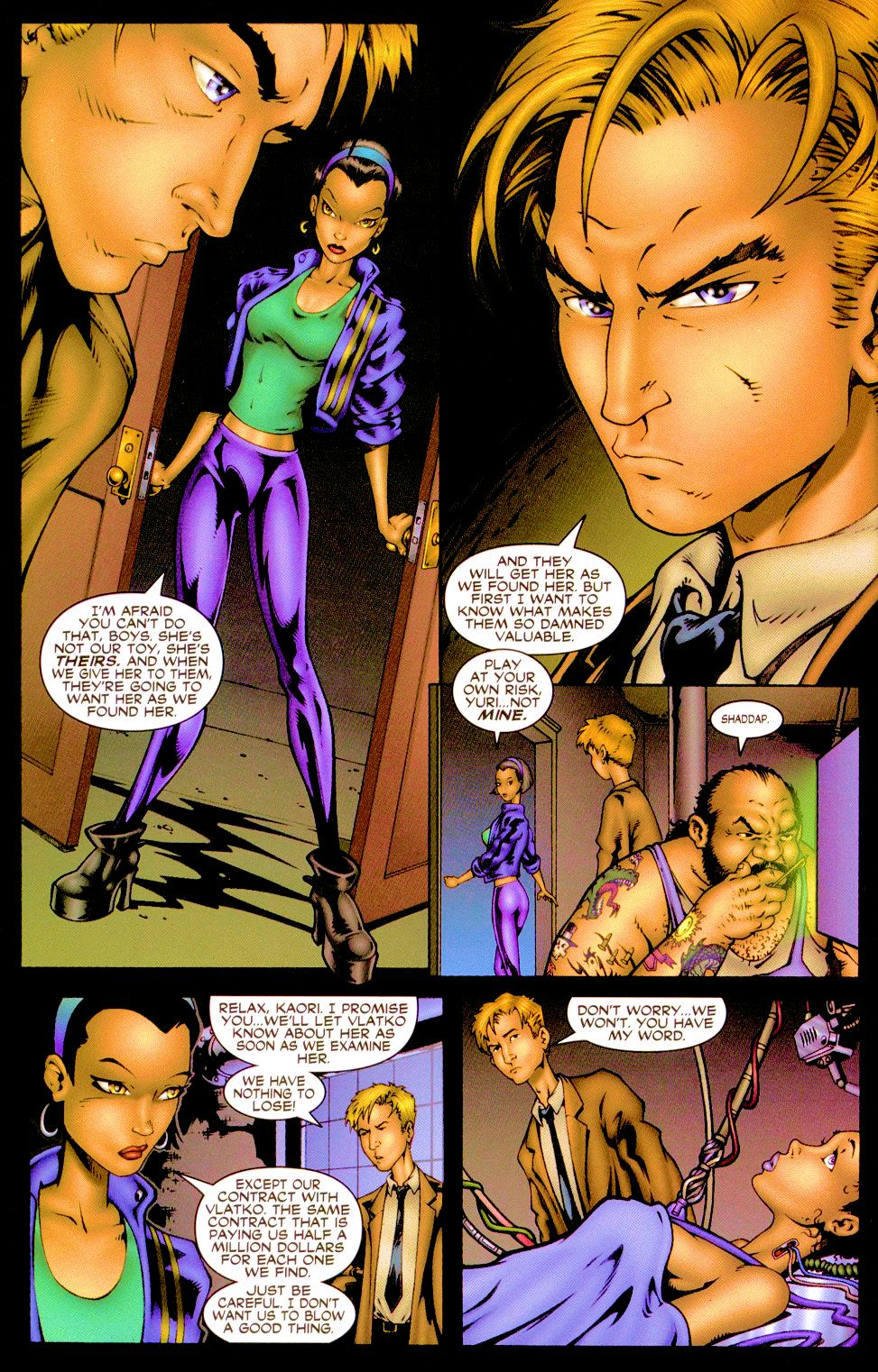 Read online Adrenalynn: Weapon of War comic -  Issue #1 - 14