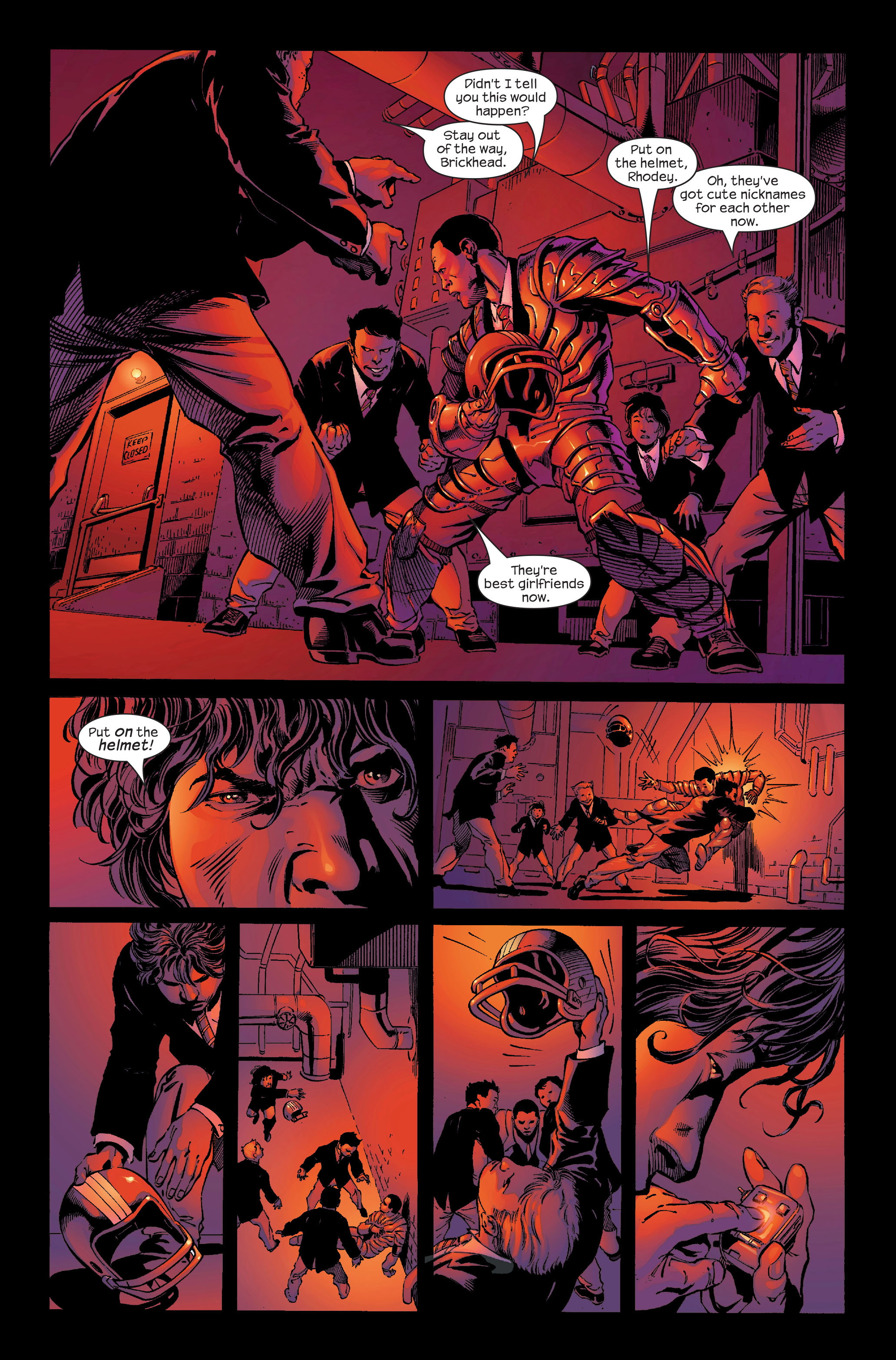 Read online Ultimate Iron Man (2005) comic -  Issue #3 - 23