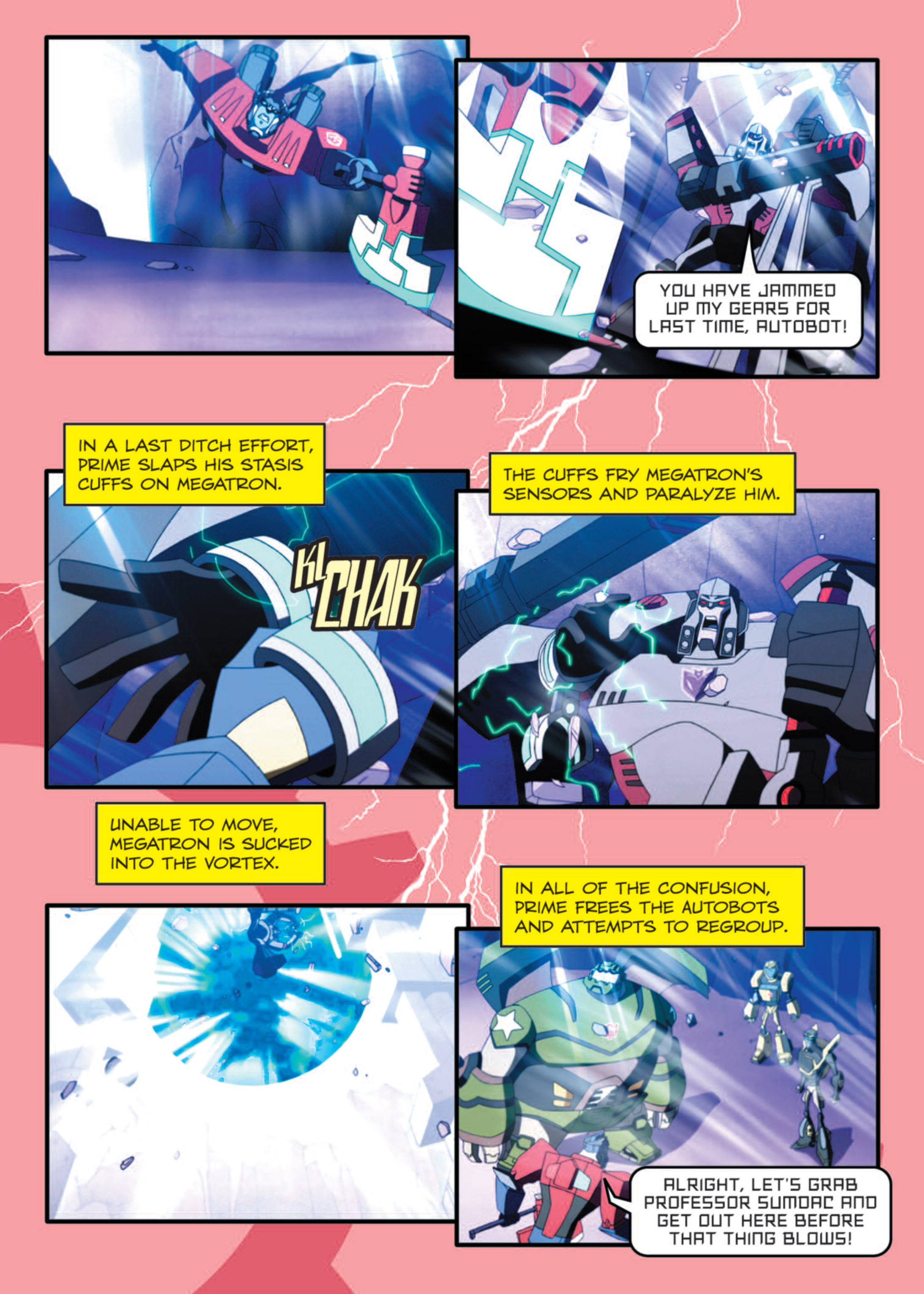 Read online Transformers Animated comic -  Issue #13 - 111