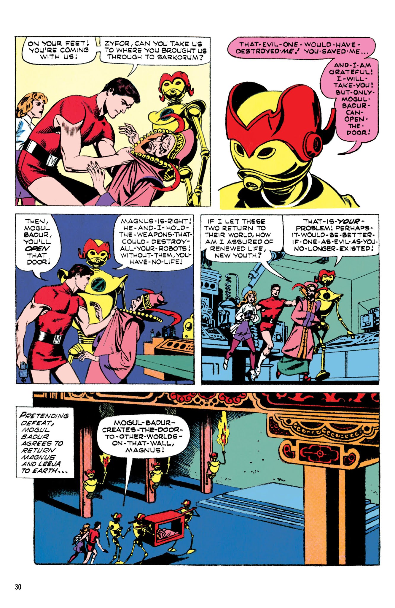 Read online Magnus, Robot Fighter Archives comic -  Issue # TPB 3 (Part 1) - 32