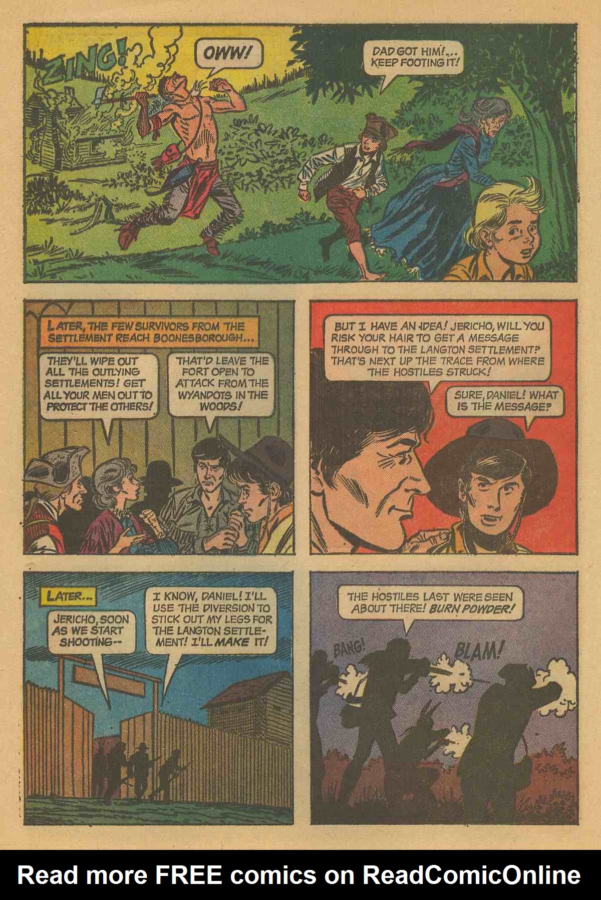 Read online Daniel Boone comic -  Issue #9 - 12