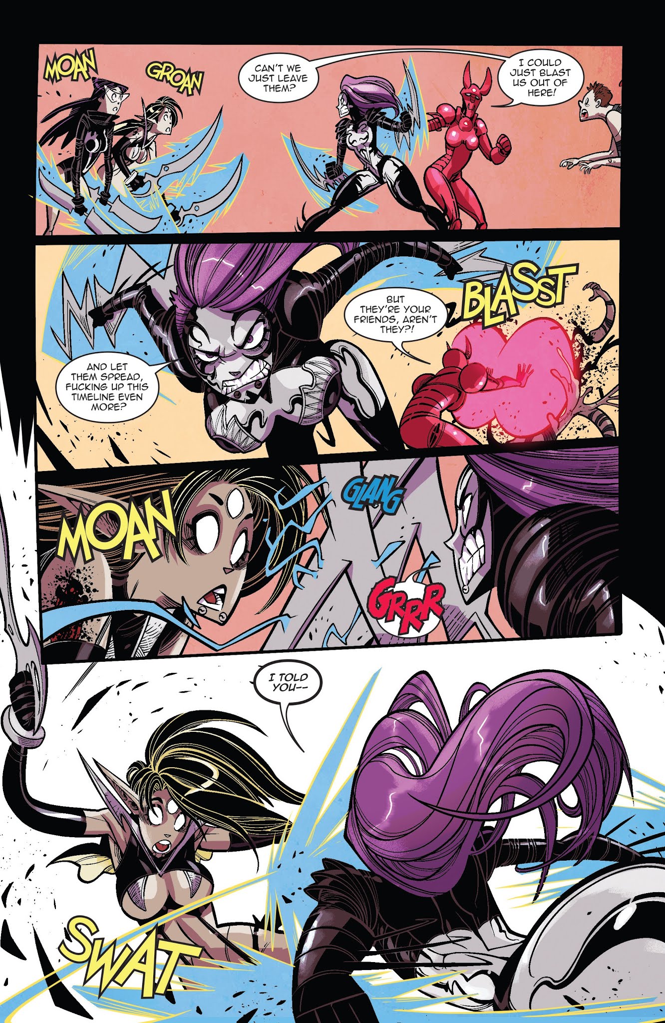 Read online Vampblade Season 3 comic -  Issue #9 - 16