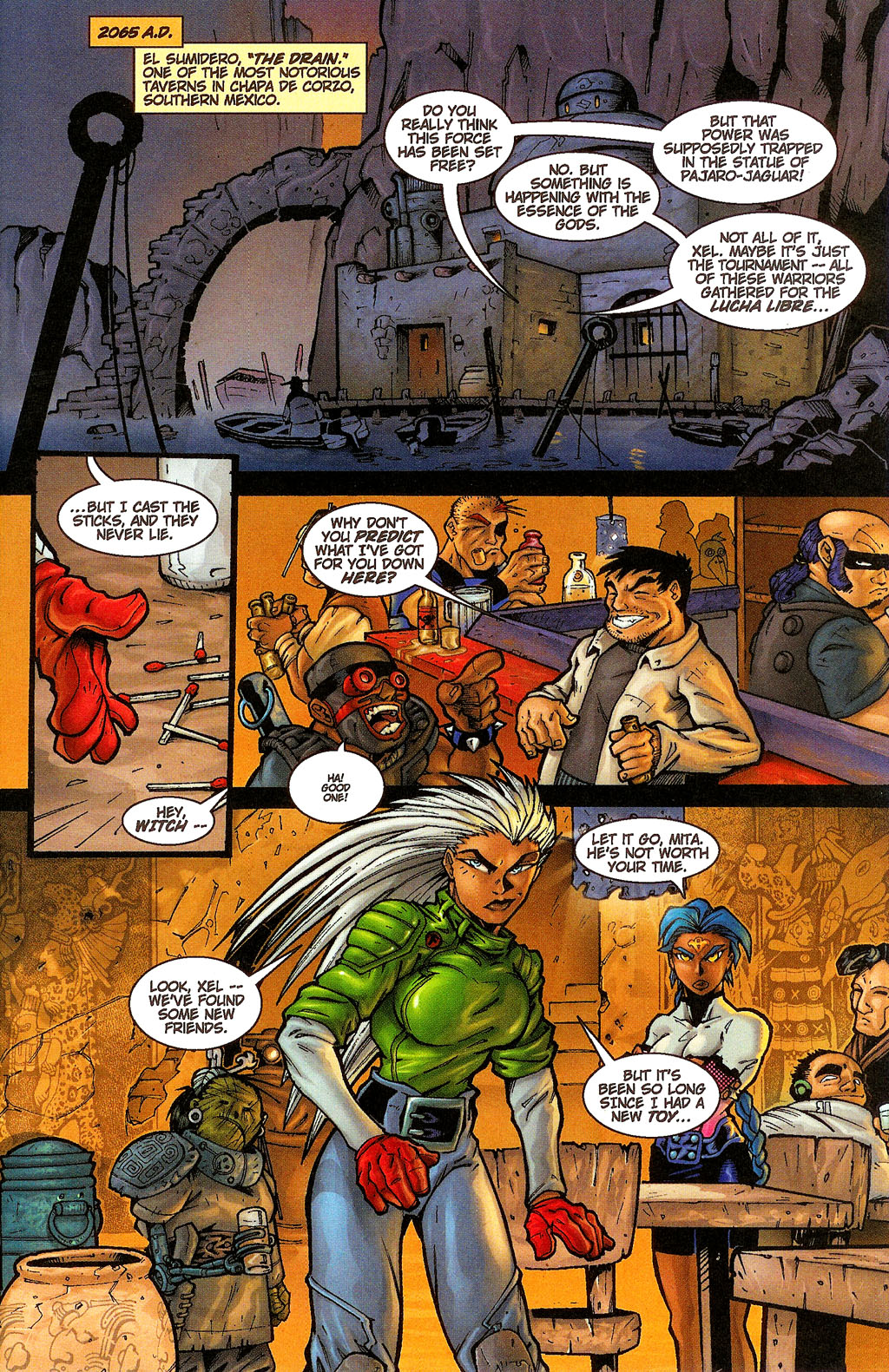 Read online Battle Gods: Warriors of the Chaak comic -  Issue #1 - 11