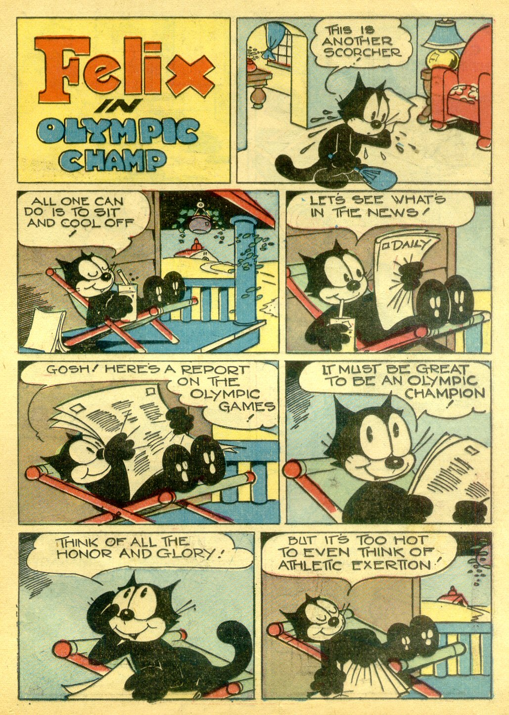 Read online Felix the Cat (1948) comic -  Issue #4 - 31