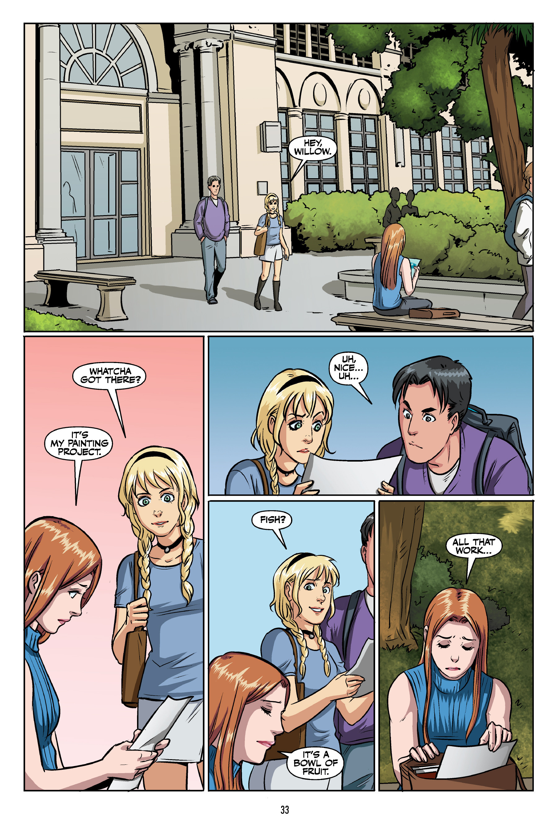 Read online Buffy: The High School Years - Glutton For Punishment comic -  Issue # Full - 33