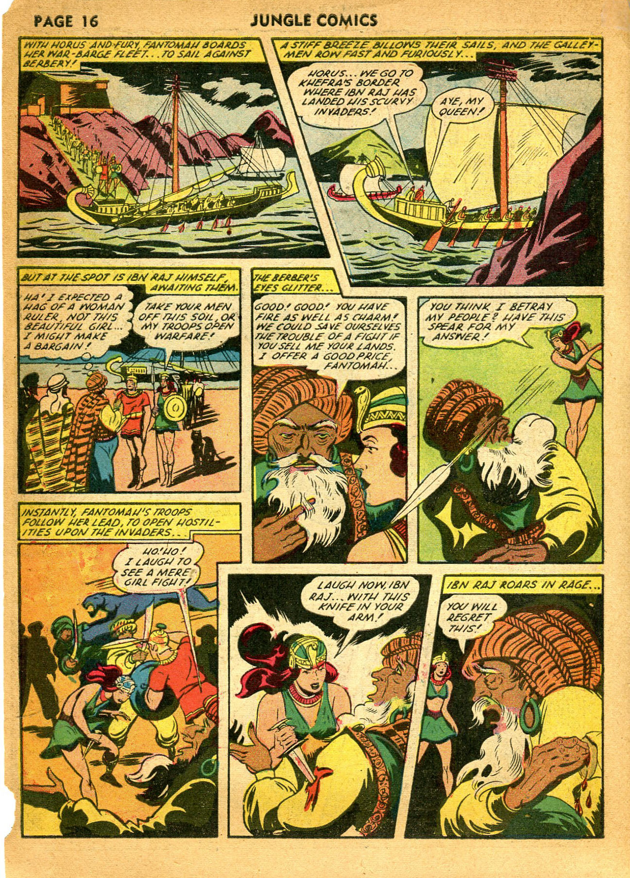 Read online Jungle Comics comic -  Issue #35 - 18