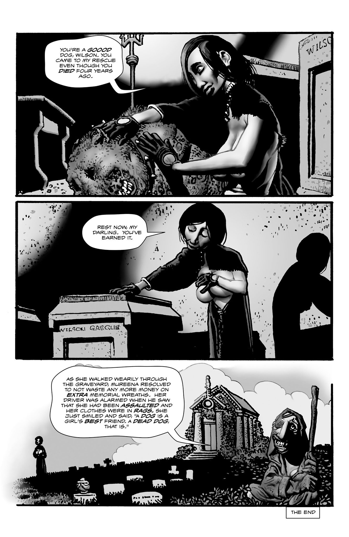 Read online Shadows on the Grave comic -  Issue #8 - 26