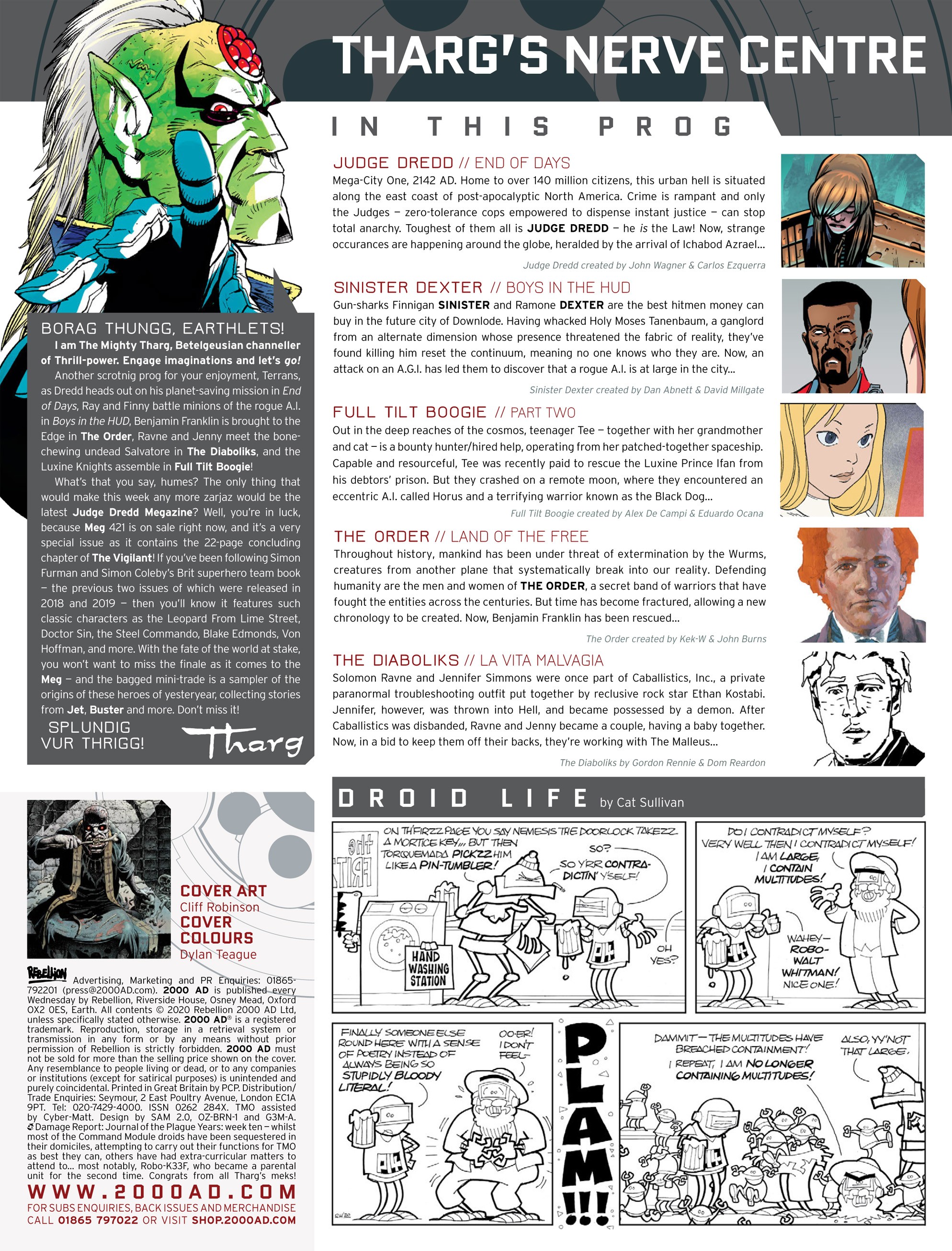 Read online 2000 AD comic -  Issue #2186 - 2