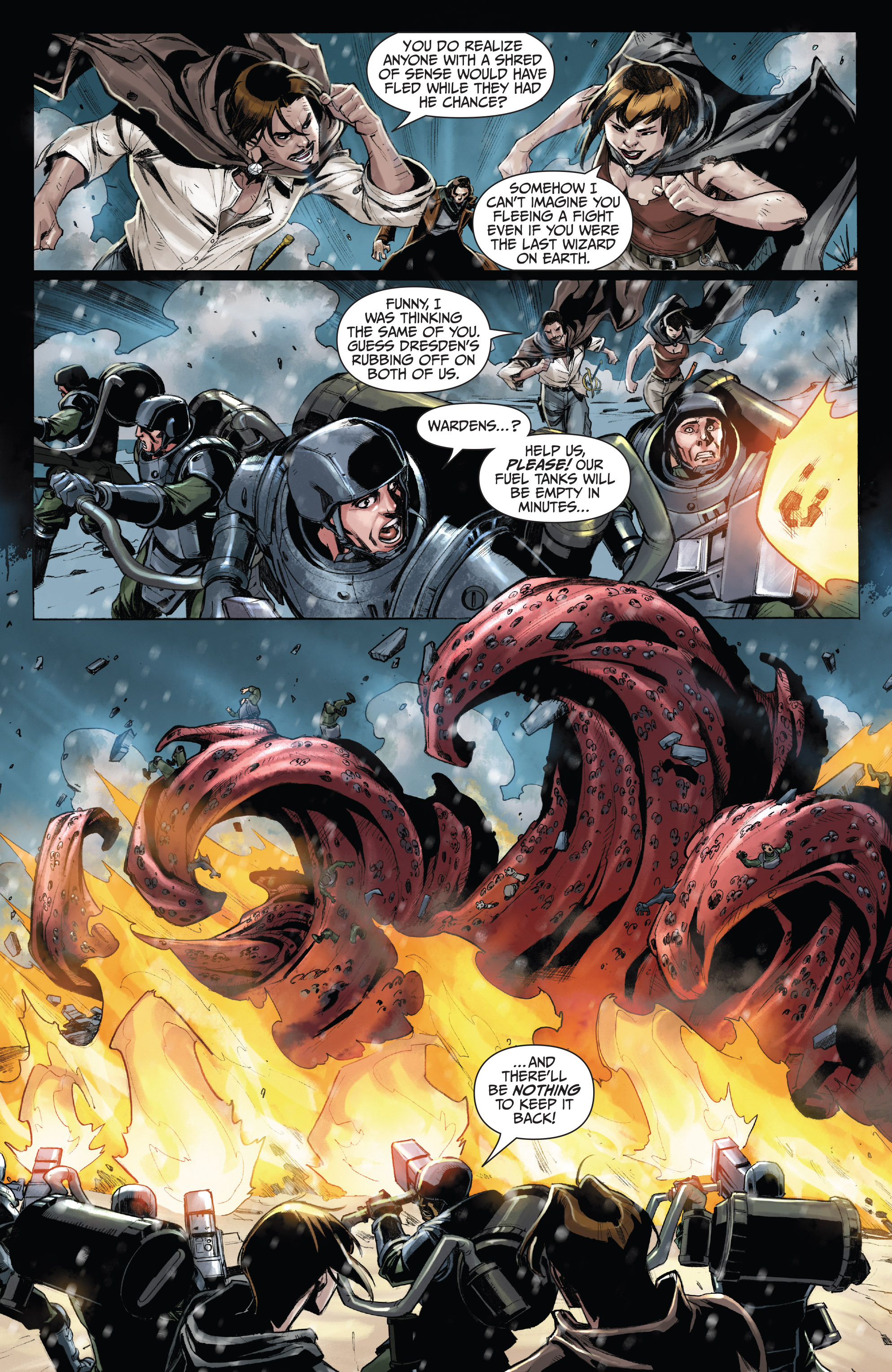 Read online Jim Butcher's The Dresden Files: War Cry comic -  Issue #5 - 10