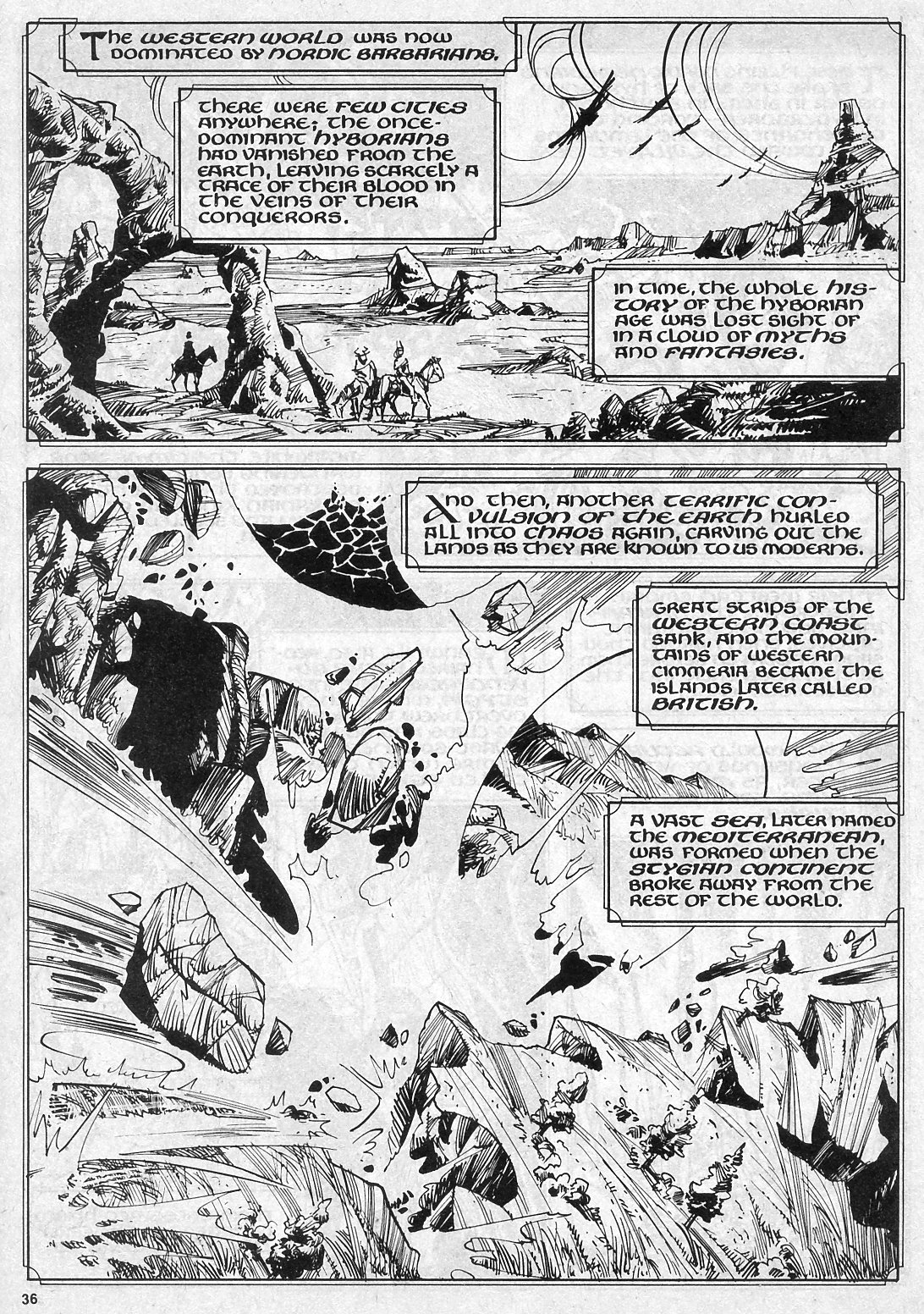 Read online The Savage Sword Of Conan comic -  Issue #17 - 35