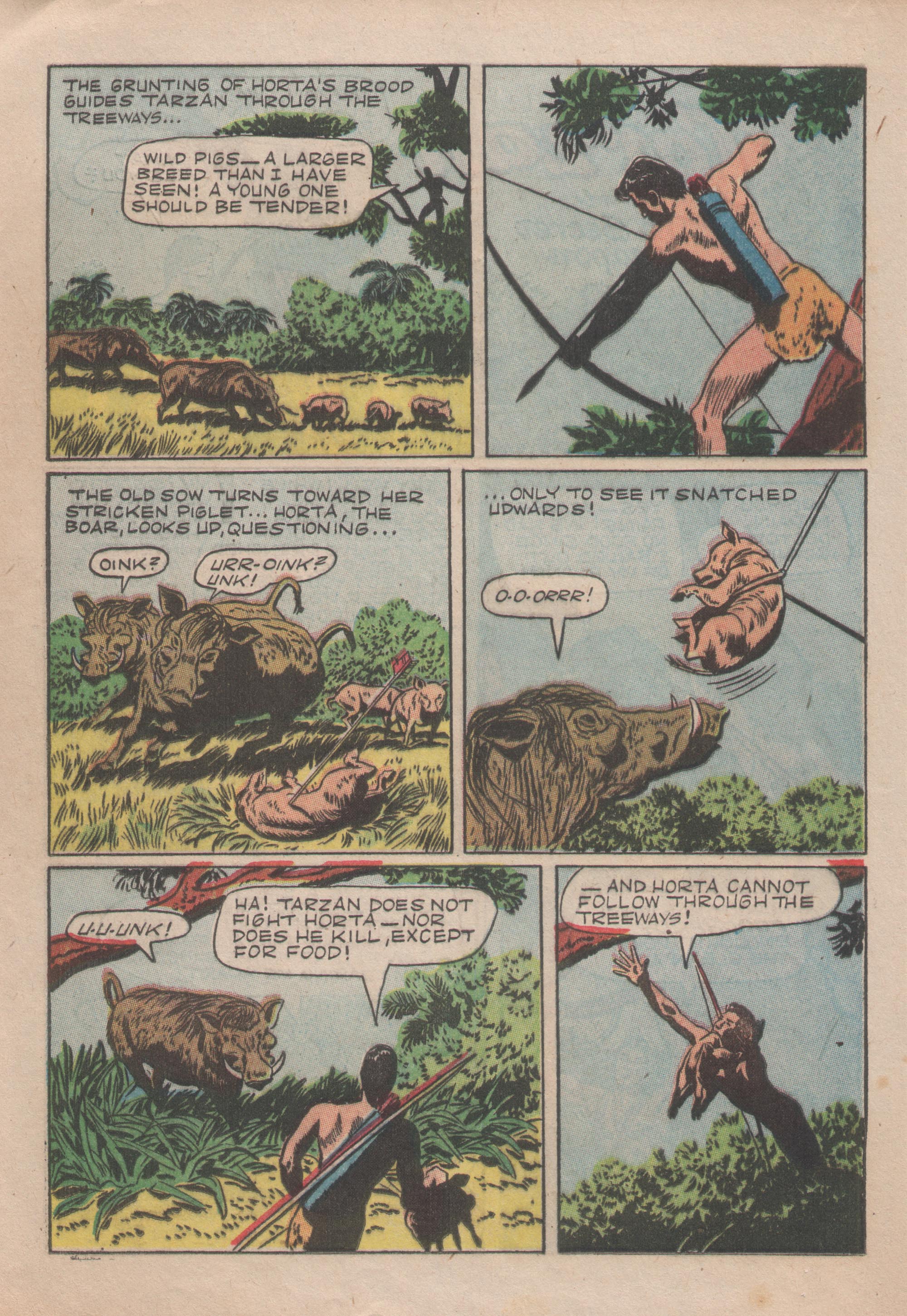 Read online Tarzan (1948) comic -  Issue #33 - 20