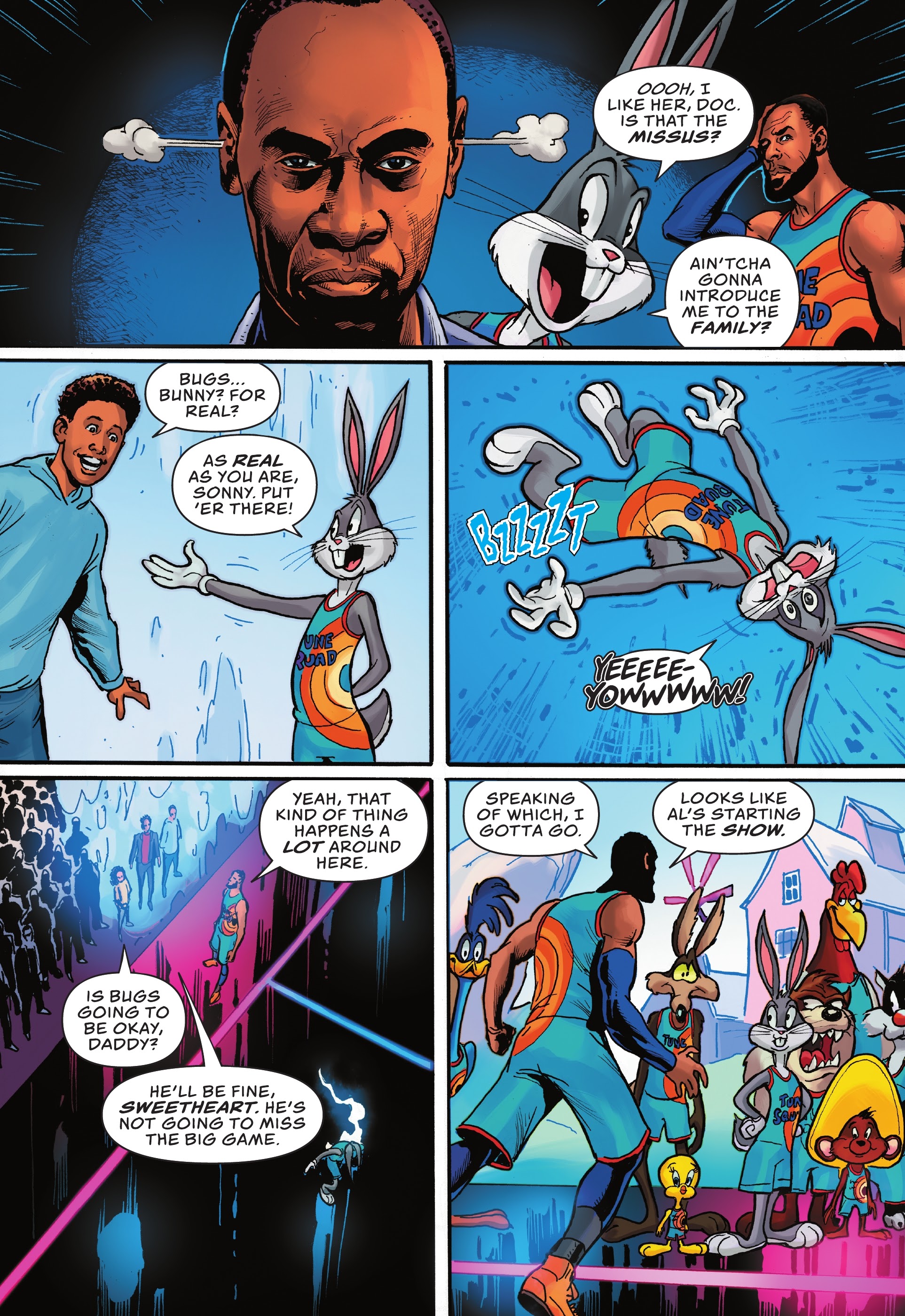 Read online Space Jam: A New Legacy comic -  Issue # TPB - 81