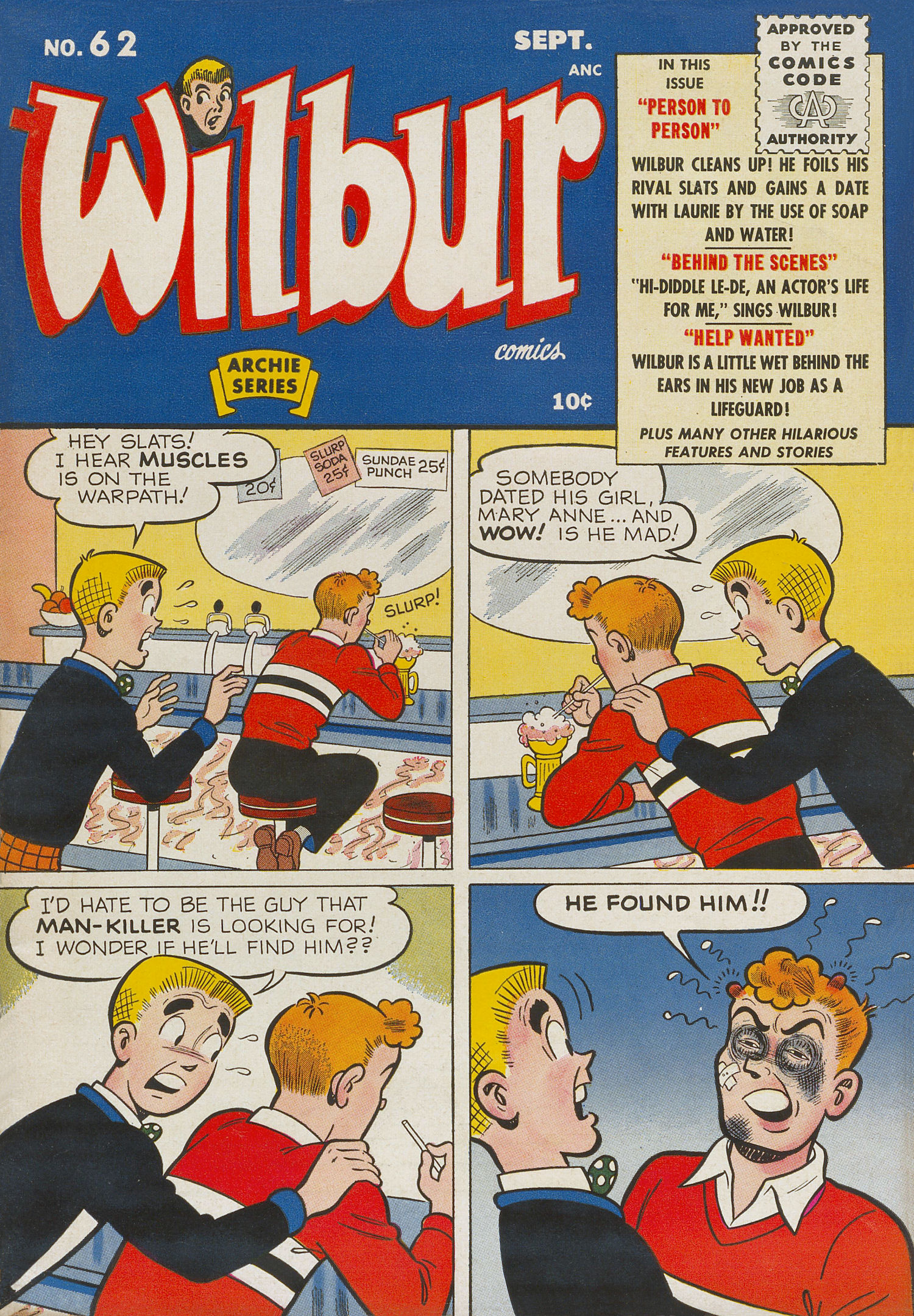 Read online Wilbur Comics comic -  Issue #62 - 1