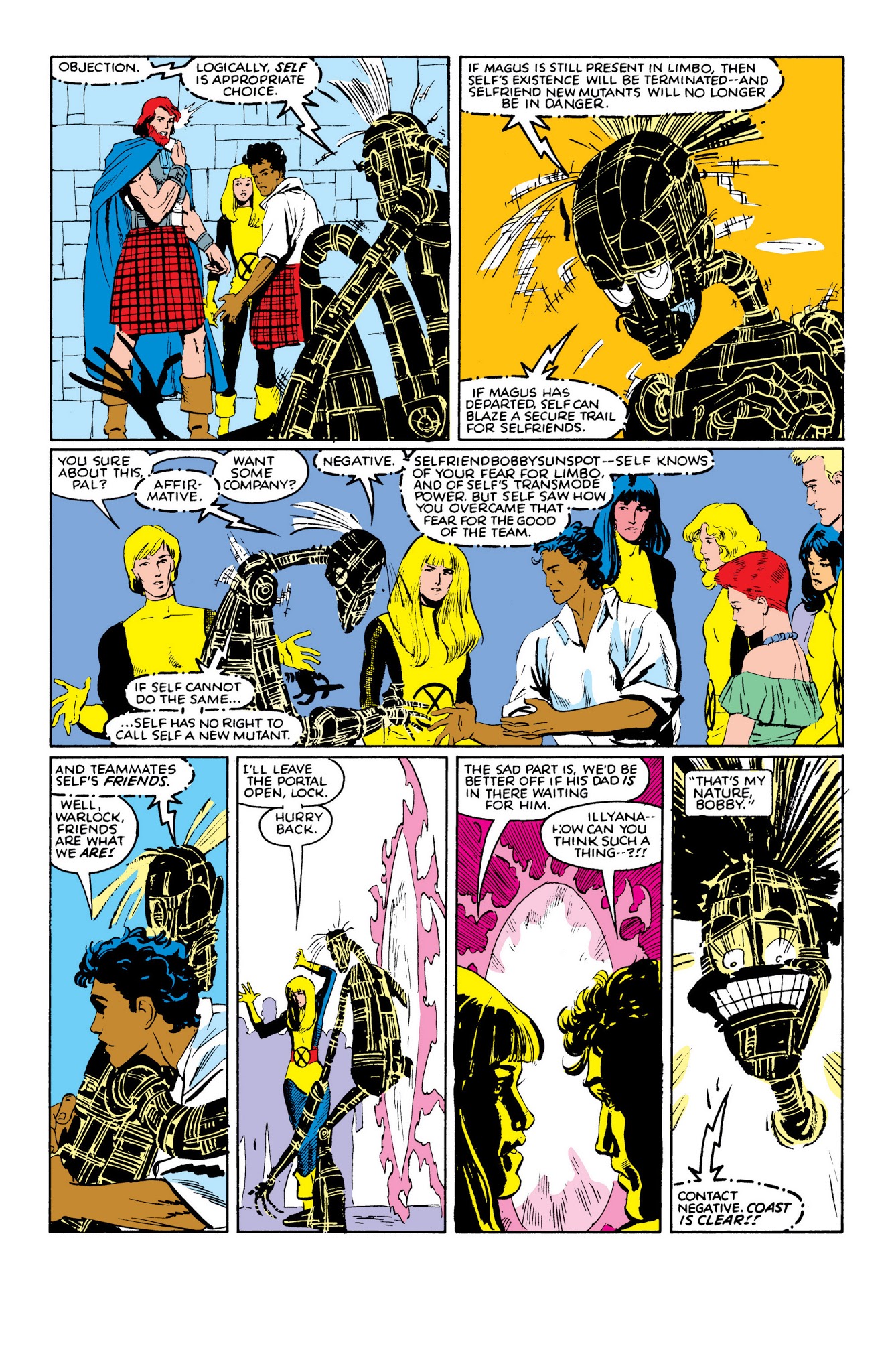 Read online New Mutants Classic comic -  Issue # TPB 6 - 258
