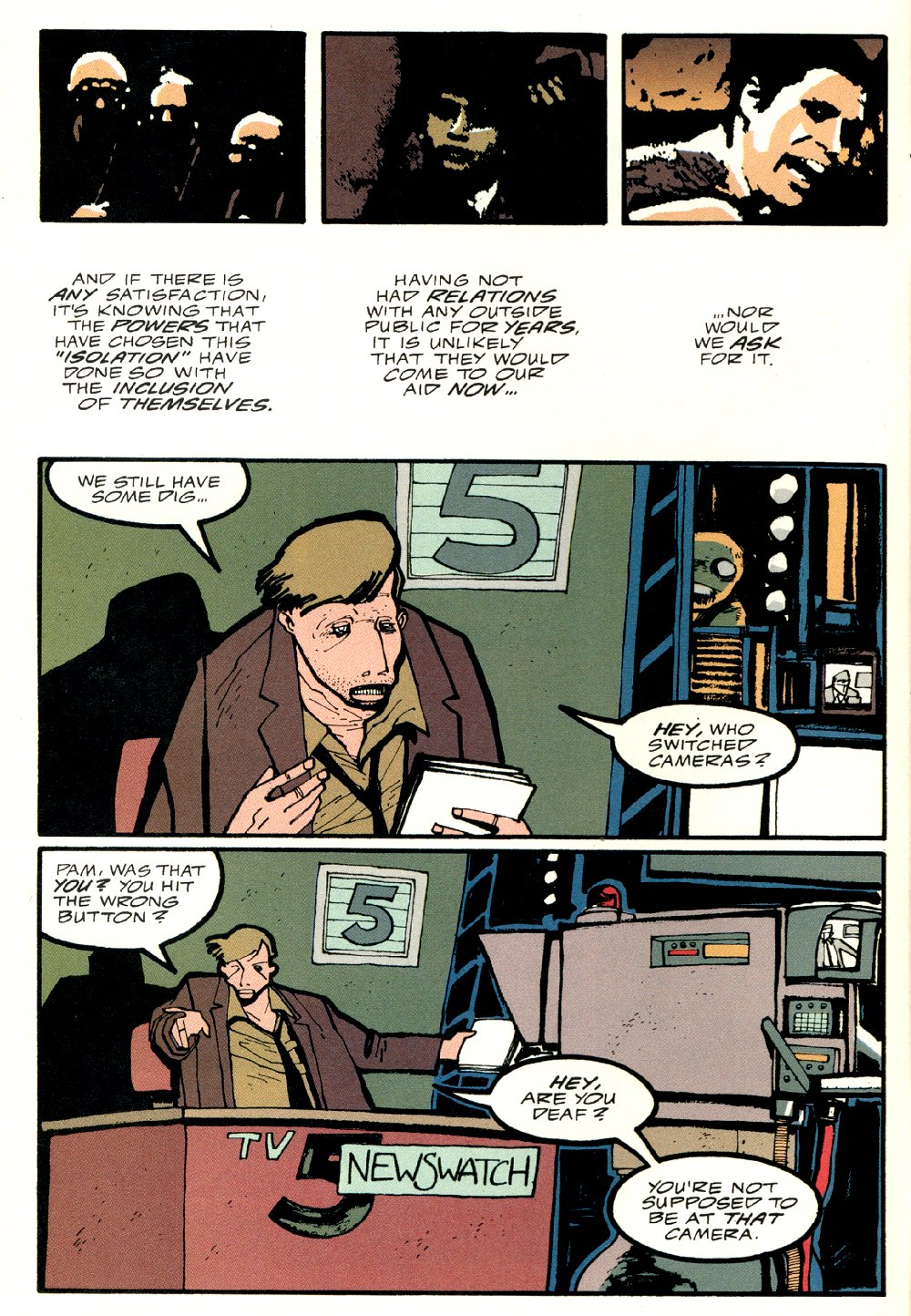Read online Ted McKeever's Metropol comic -  Issue #6 - 6