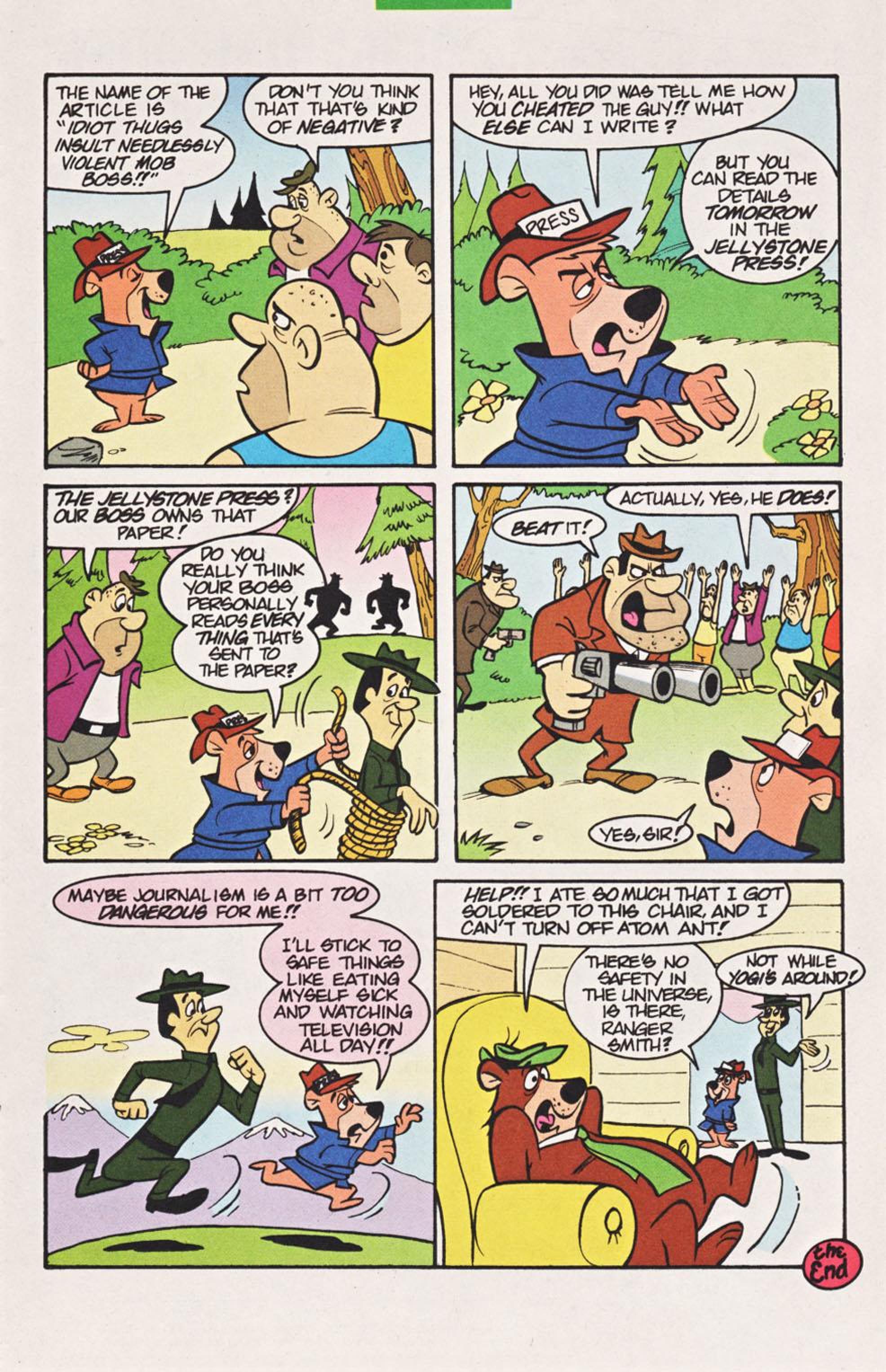 Read online Yogi Bear (1997) comic -  Issue # Full - 21