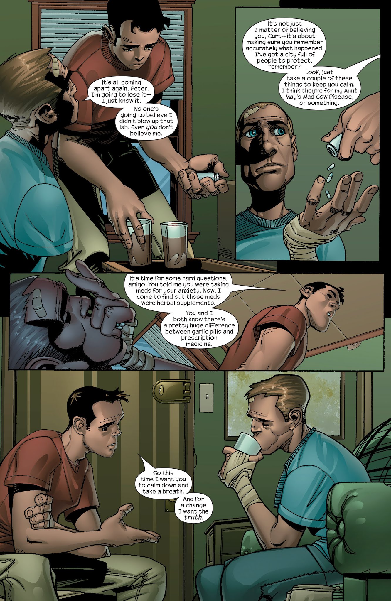 Read online The Spectacular Spider-Man (2003) comic -  Issue # _TPB 3 - 32